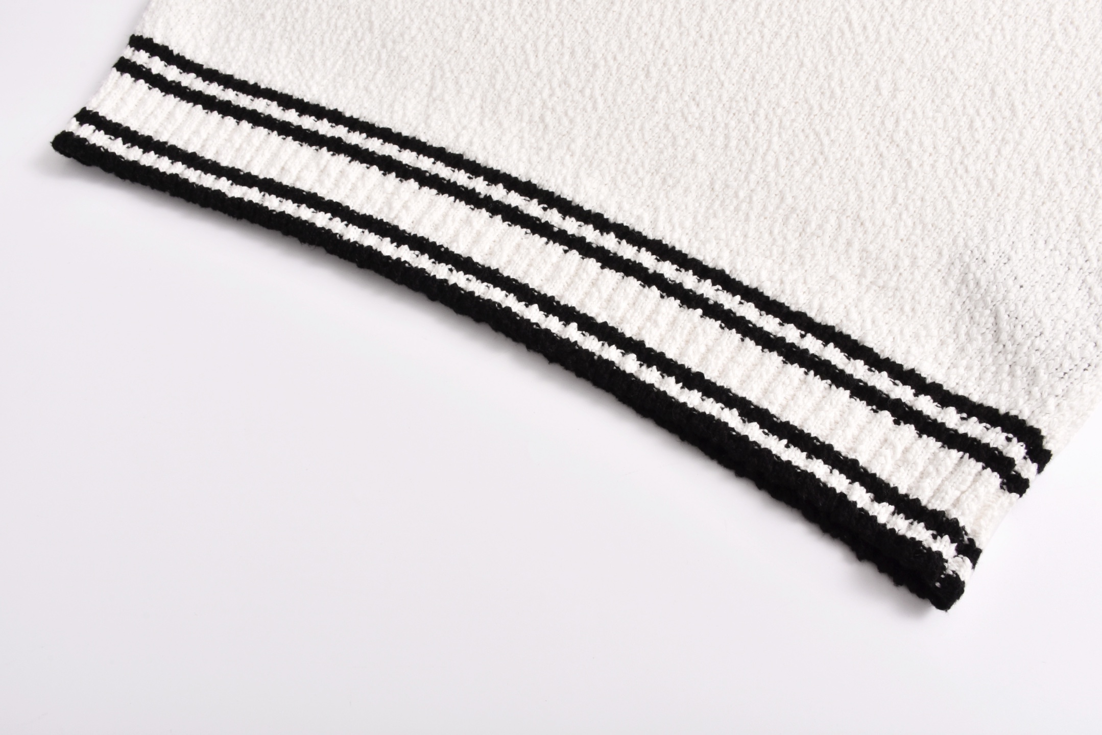 DIOR 迪奥 提花logo背心 毛衣 秋冬 长袖 白色 A5 593M600A7006-C085