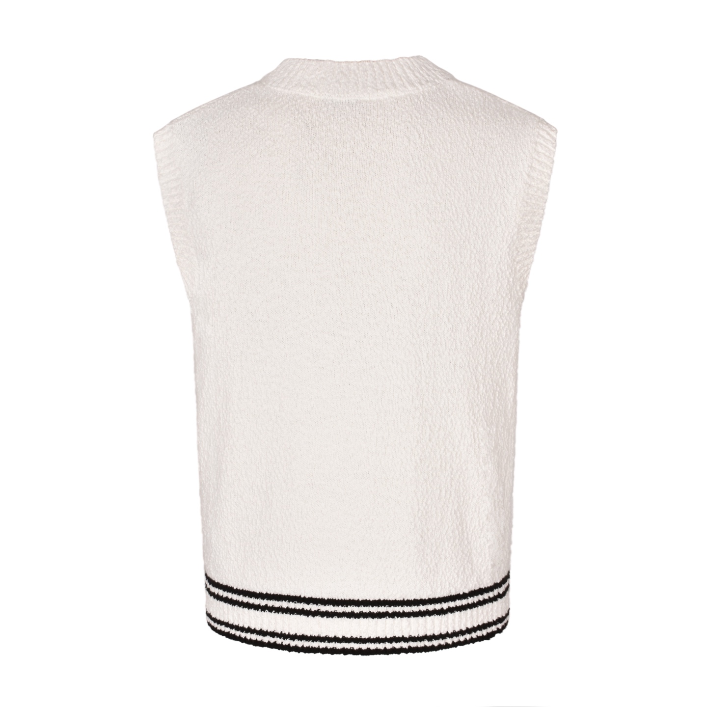 DIOR 迪奥 提花logo背心 毛衣 秋冬 长袖 白色 A5 593M600A7006-C085