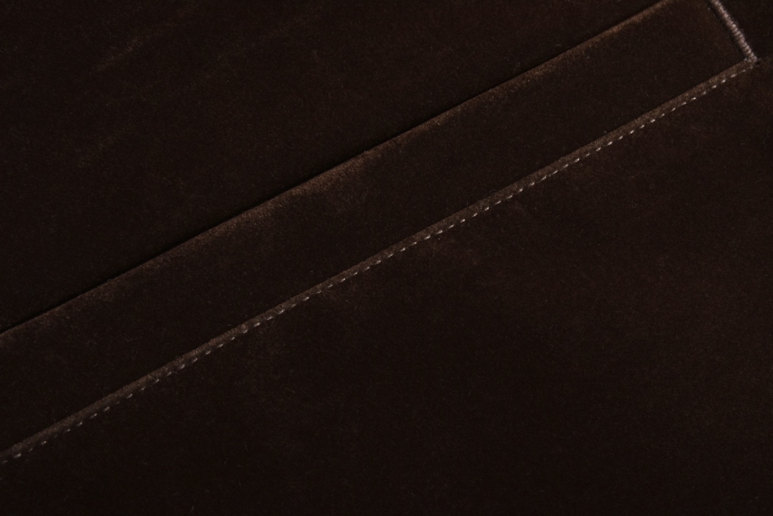 PRADA 普拉达 三角标天鹅绒拉链夹克 长袖 外套 黑色 咖啡色 C0 SGB999S22110DY-F0002