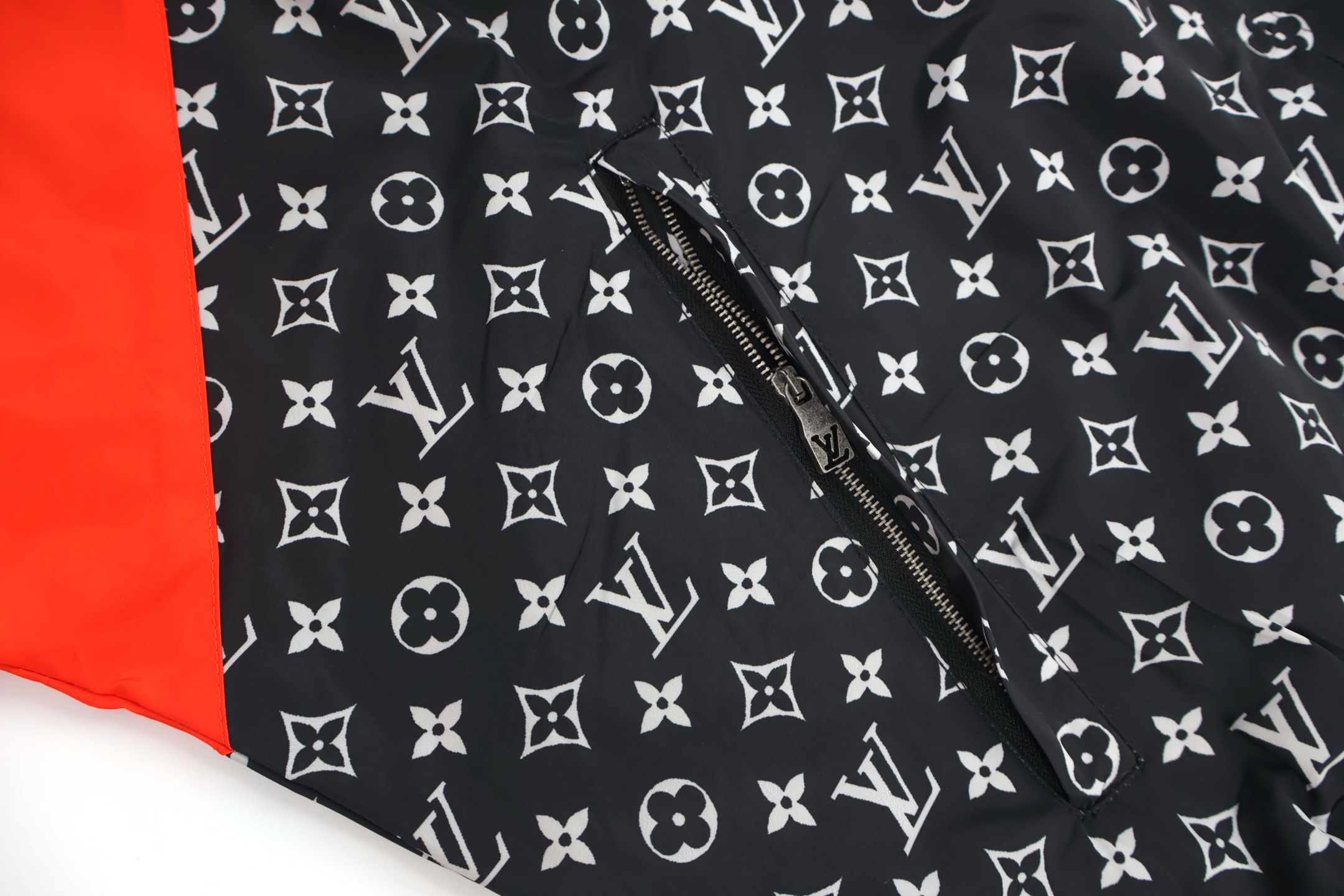 LOUIS VUITTON 路易威登 Nigo联名款 满印拼色拉链立领夹克 外套 C0 1AILQ2