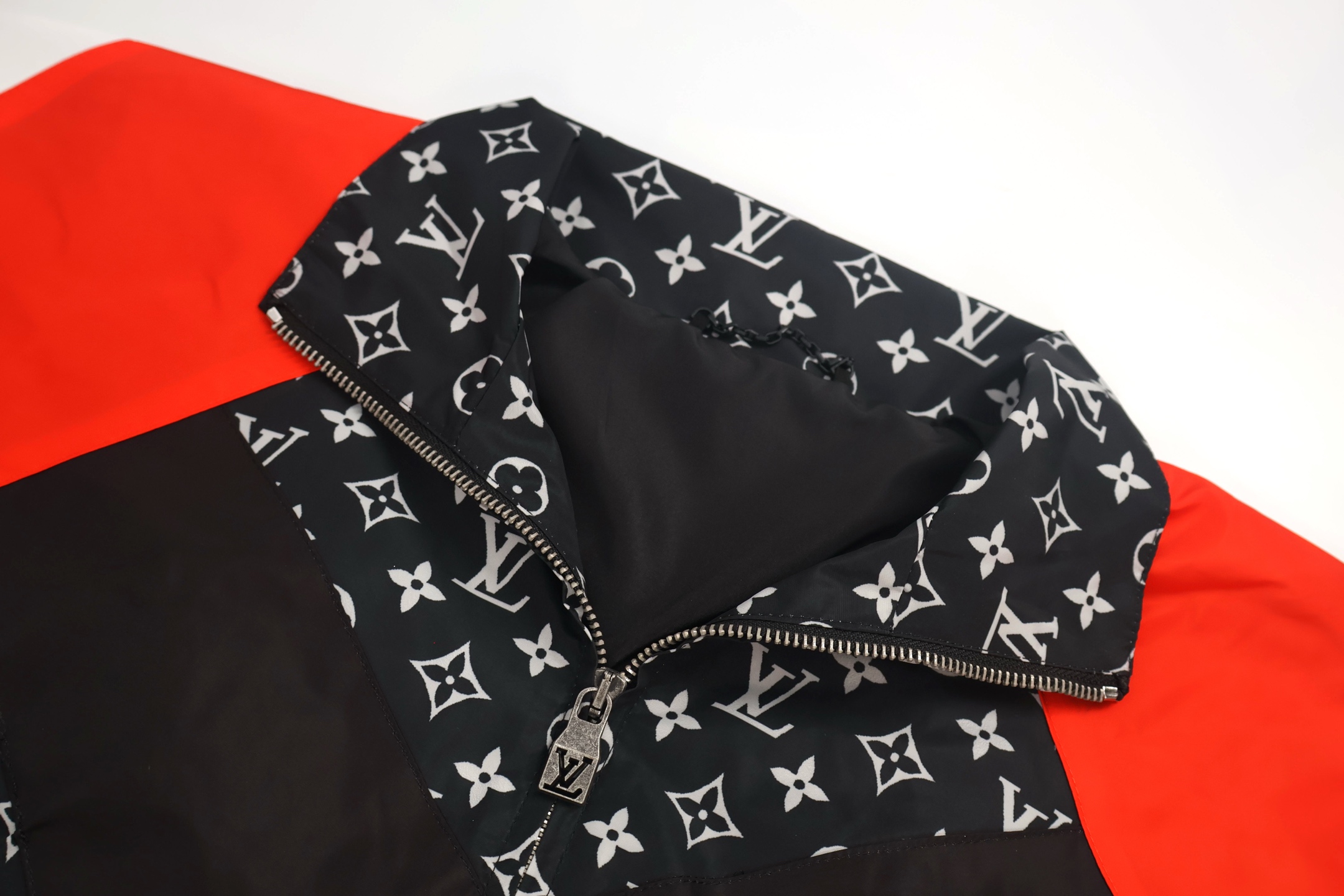 LOUIS VUITTON 路易威登 Nigo联名款 满印拼色拉链立领夹克 外套 C0 1AILQ2