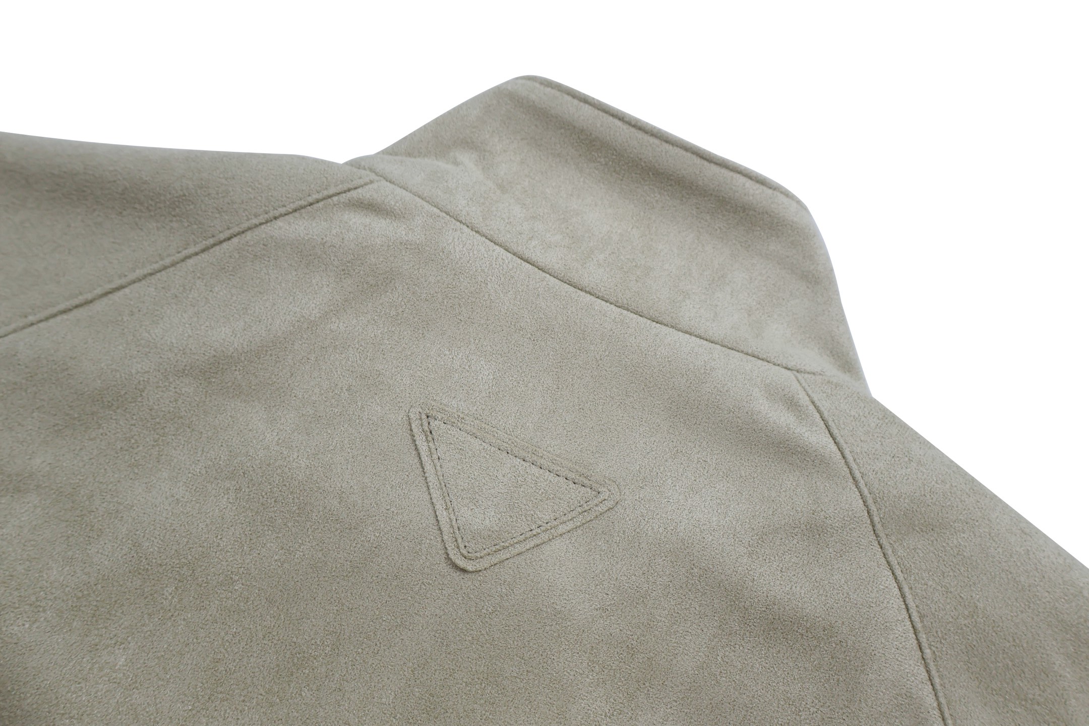 PRADA 普拉达 麂皮拉链立领夹克 长袖 外套 C0 