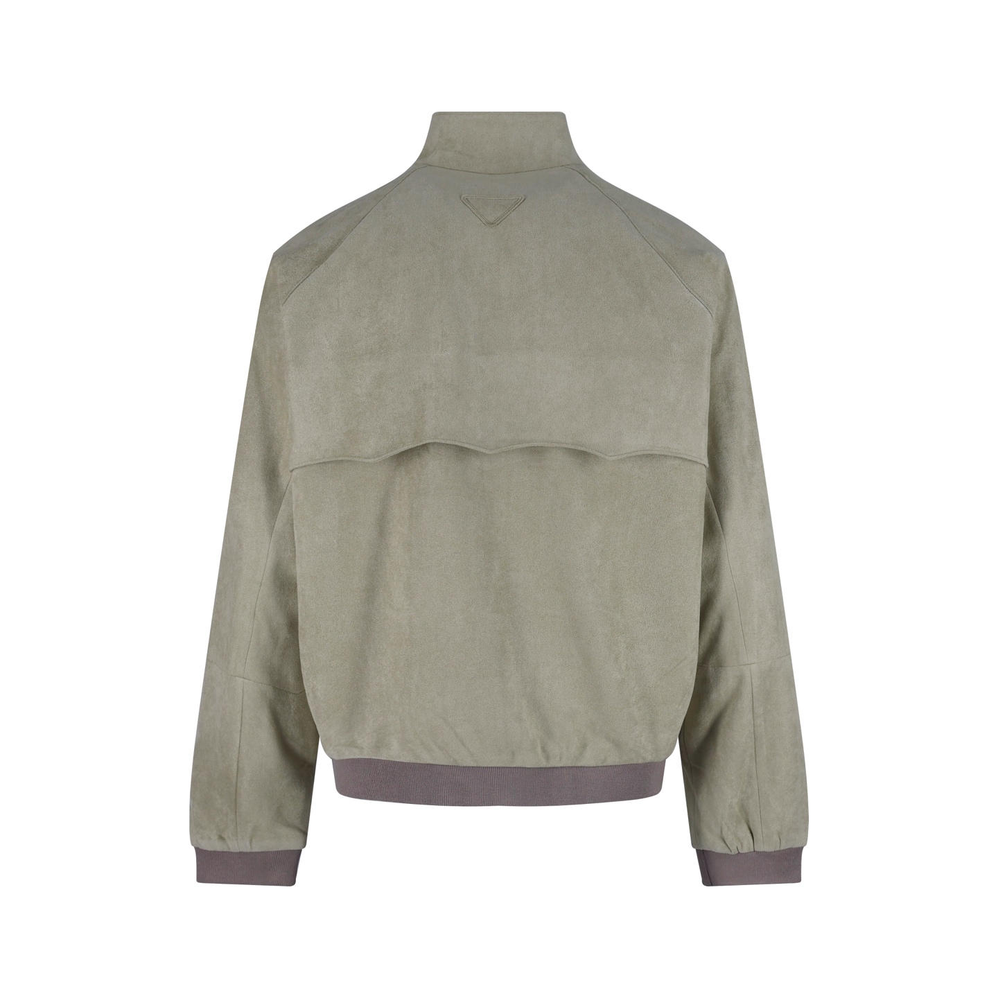 PRADA 普拉达 麂皮拉链立领夹克 长袖 外套 C0 