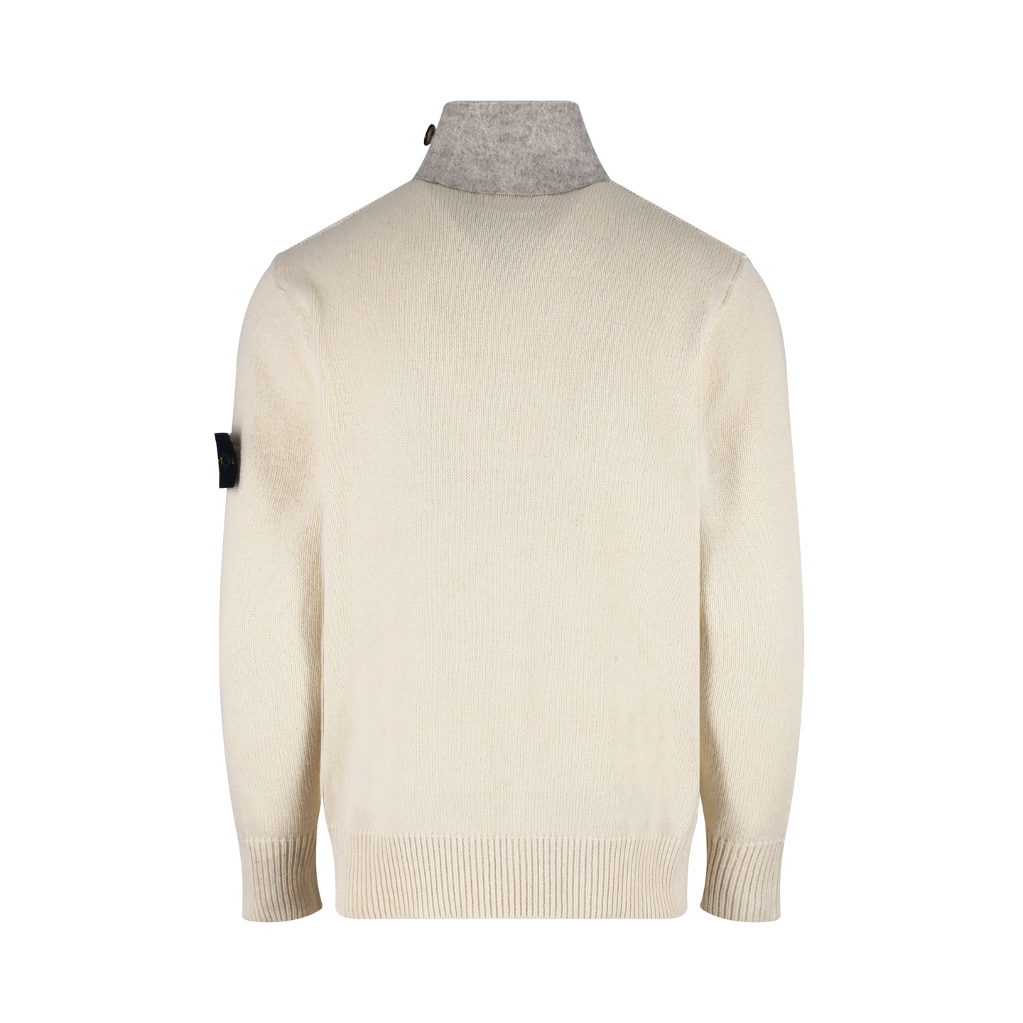 STONE ISLAND 石头岛 袖标开衫毛衣 长袖 外套 白色 C0 8115547A3-V0097