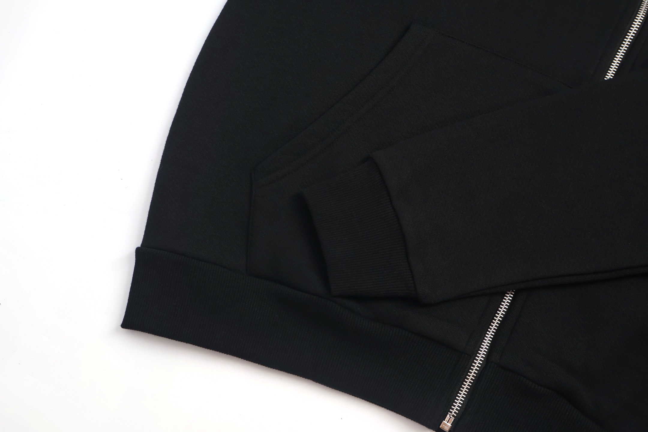 Chrome Hearts 克罗心 骷髅头印花拉链连帽卫衣 外套 长袖 黑色 B0 CH-60090880