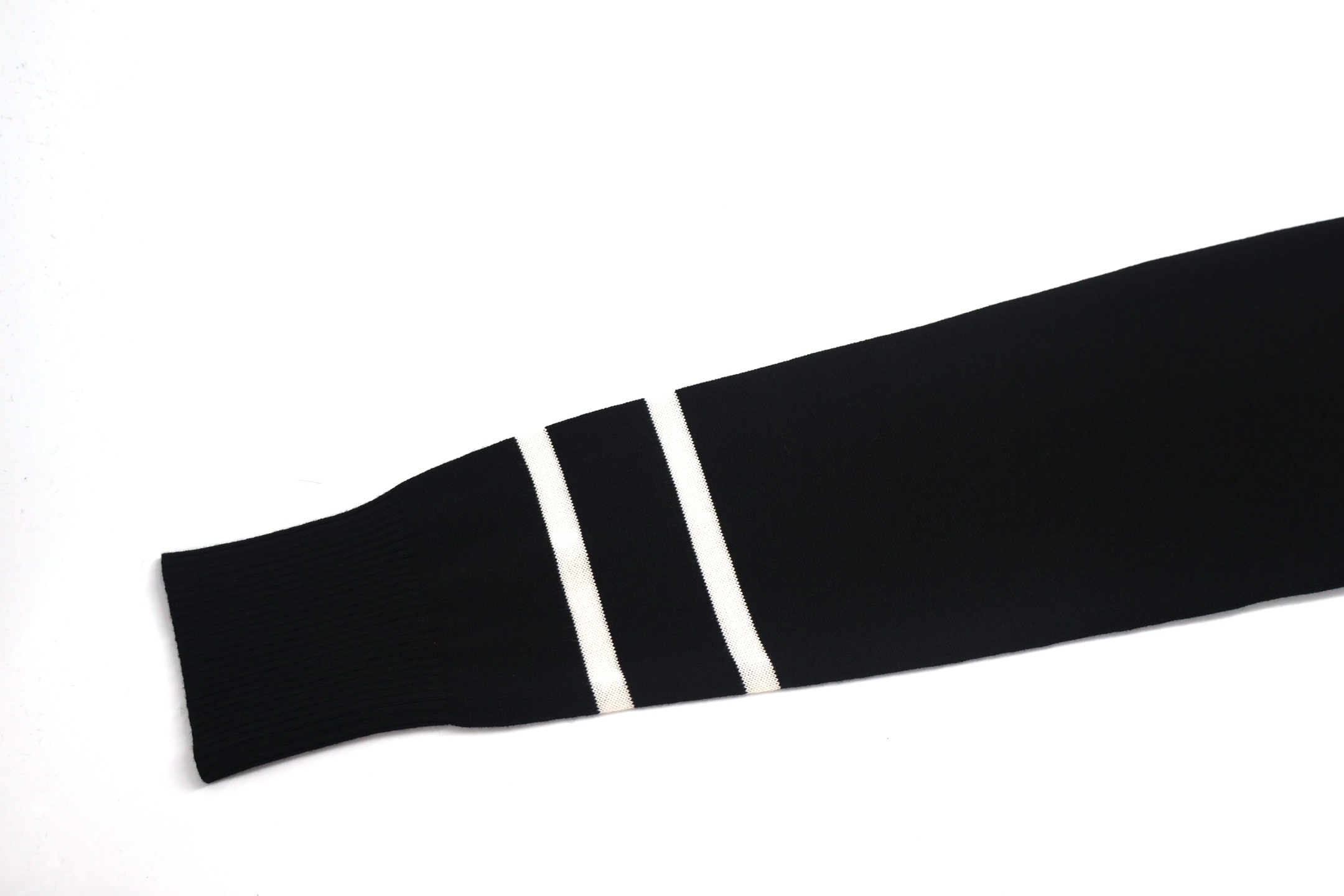 Moncler 蒙口 拼色肩羊毛毛衣 秋冬 外套 藏蓝色 黑色 A5