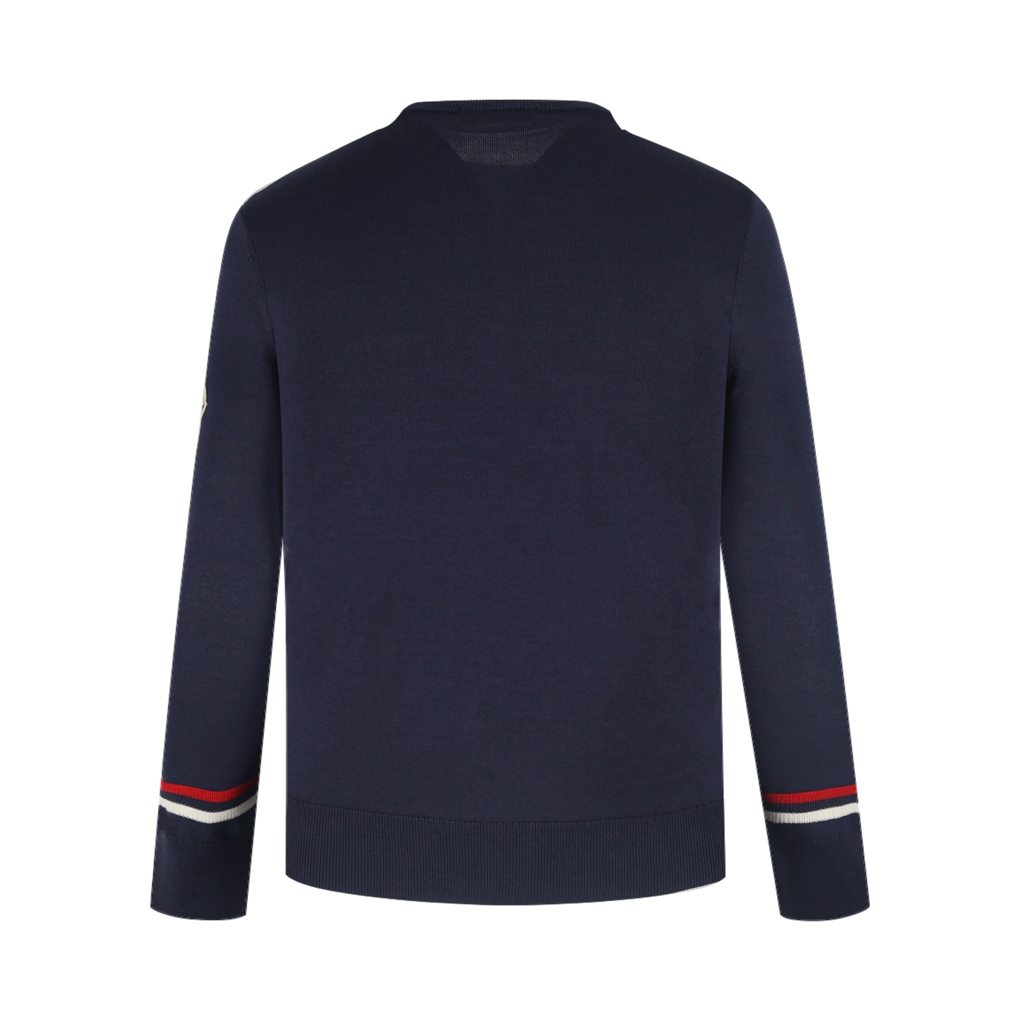 Moncler 蒙口 拼色袖羊毛毛衣 秋冬 外套 藏蓝色 黑色 A5