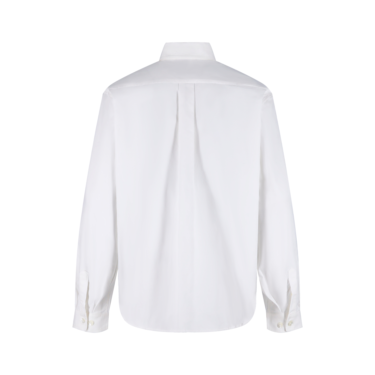 MIU MIU 缪缪 刺绣字母黑logo衬衫 外套 长袖 白色 A5 