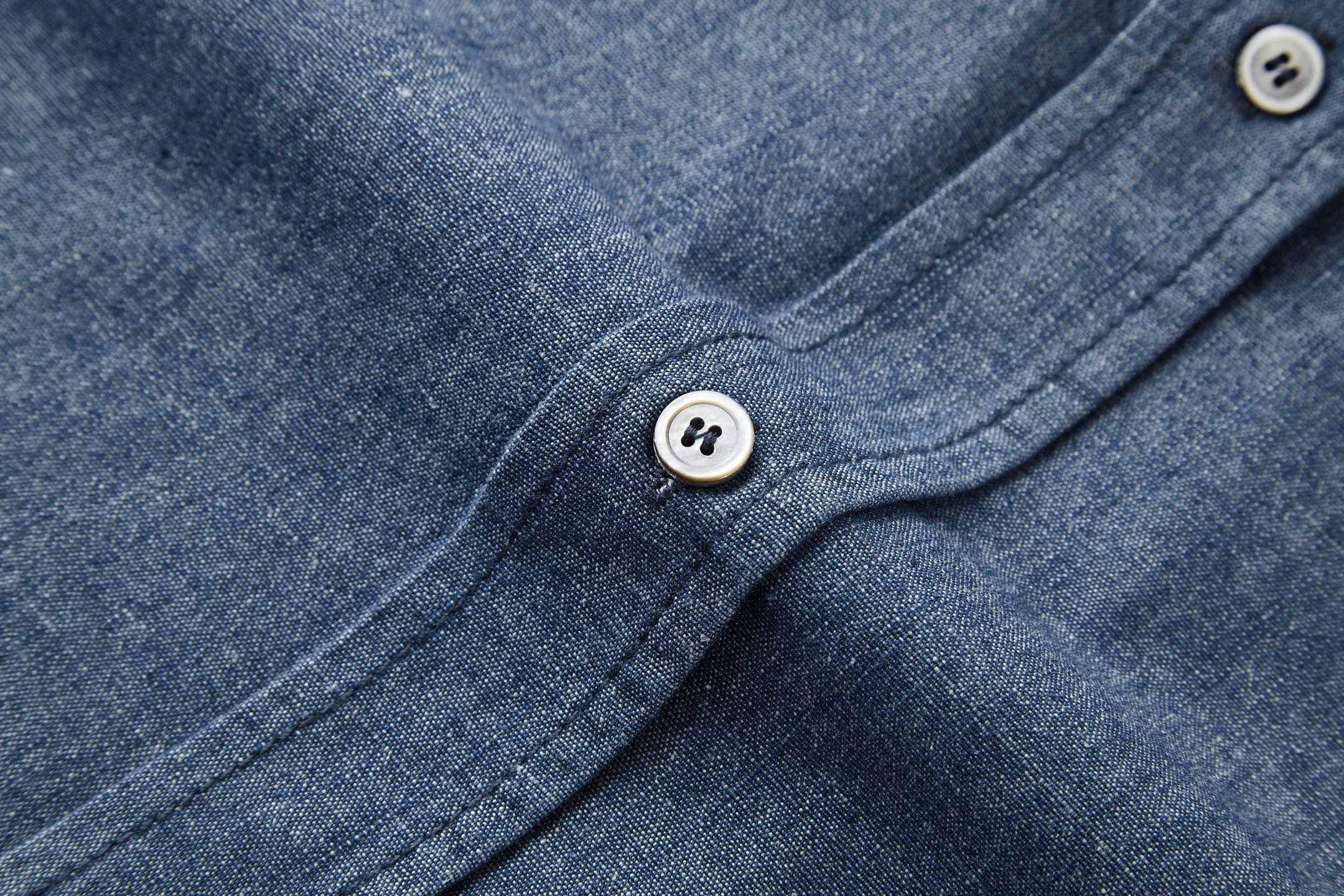 Loewe 罗意威 水洗刺绣口袋牛仔衬衫 外套 牛仔衣 长袖 秋冬 蓝色 B0 H526Y13X205110