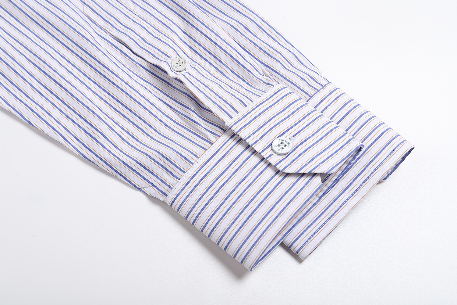 LOUIS VUITTON 路易威登 别针刺绣条纹衬衫 外套 长袖 A5 1AA5GG