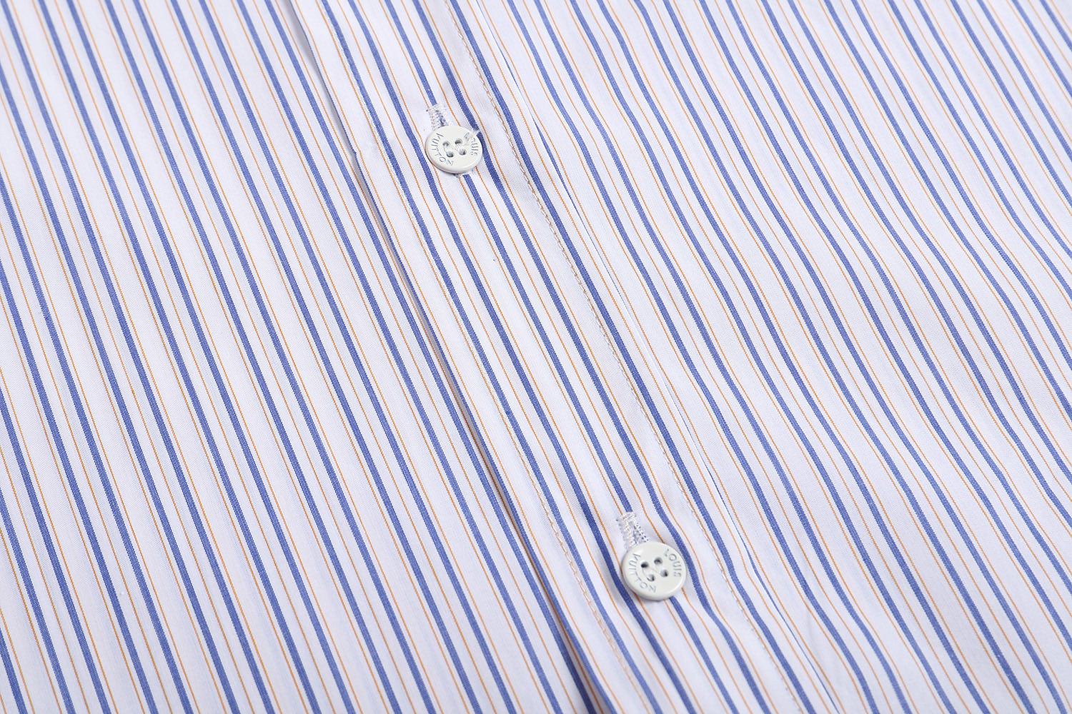 LOUIS VUITTON 路易威登 别针刺绣条纹衬衫 外套 长袖 A5 1AA5GG