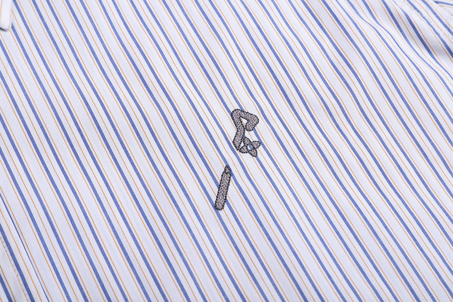 LOUIS VUITTON 路易威登 别针刺绣条纹衬衫 外套 长袖 A5 1AA5GG