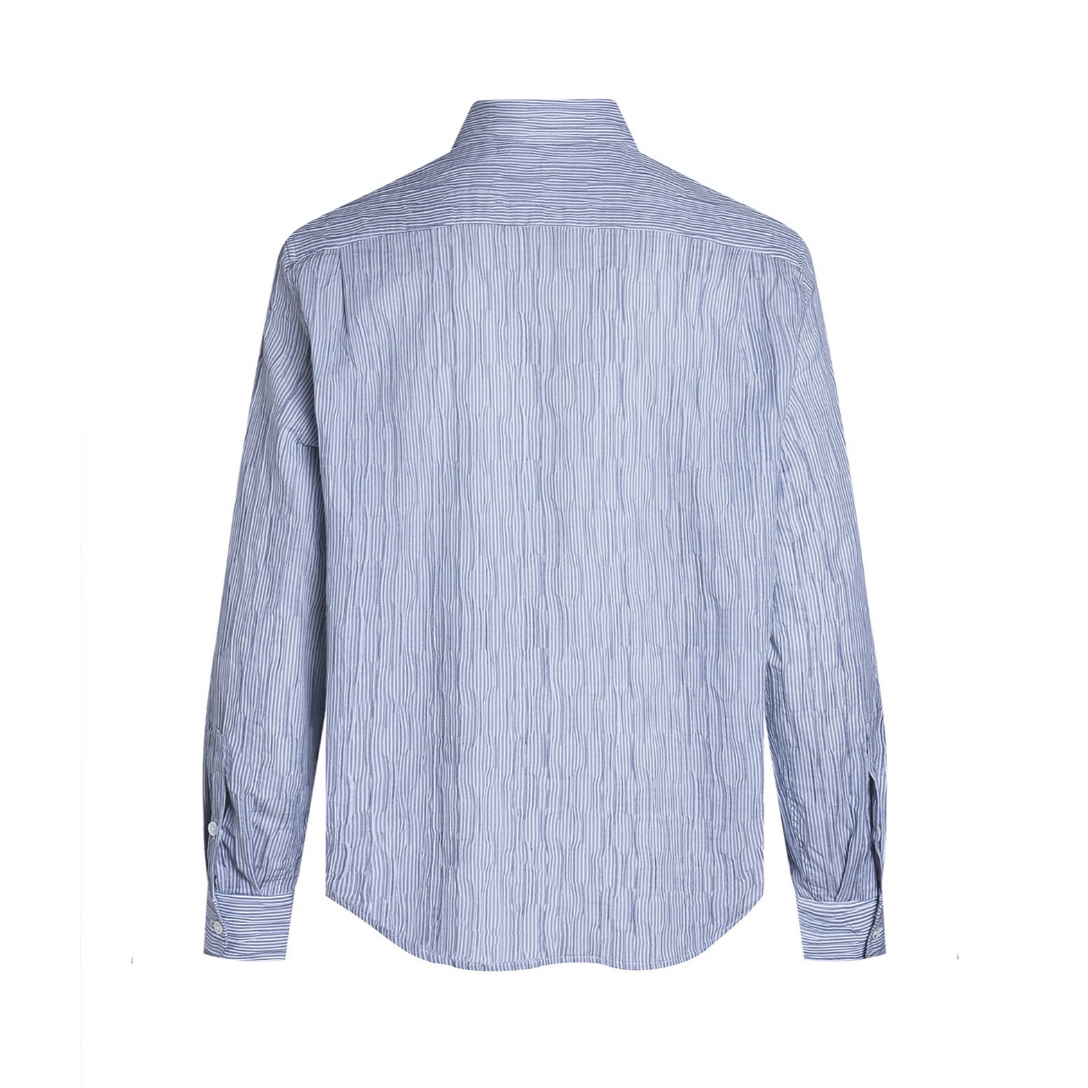 Loewe 罗意威 刺绣纹理条纹 衬衫 外套 长袖 秋冬 蓝色 A5 H616Y05X69-5102