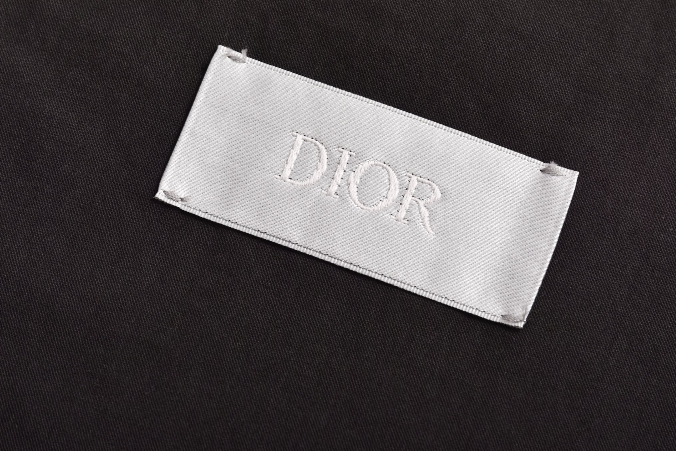 DIOR 迪奥 老钱风翻领夹克 外套 长袖 米色 C0 583C208A3007-C185