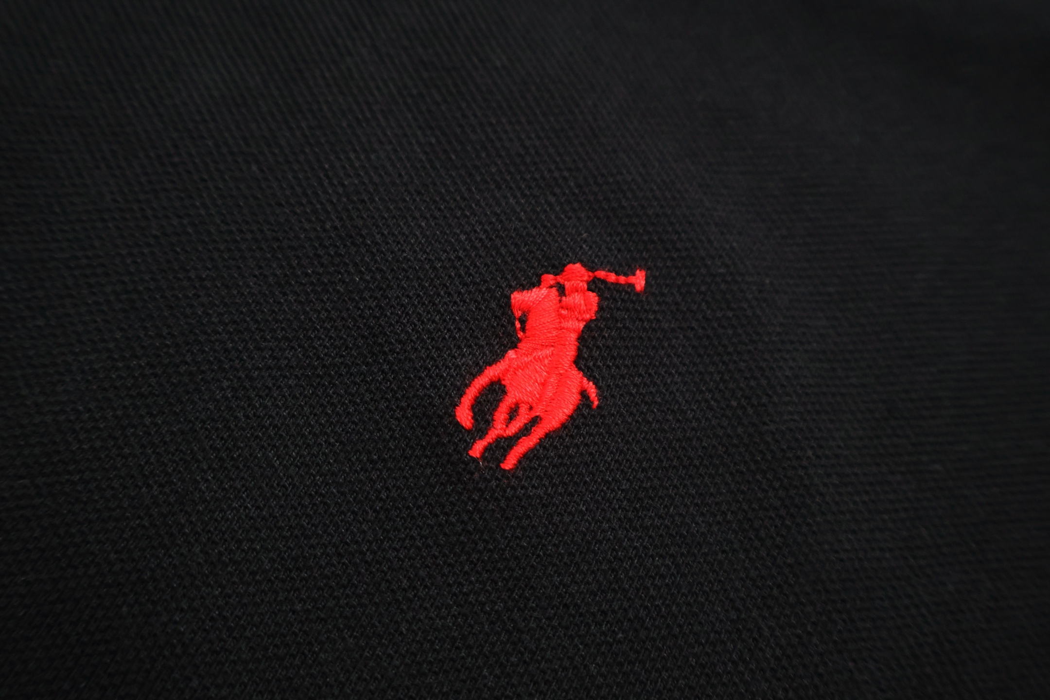 Ralph Lauren 拉夫劳伦 刺绣logo Polo衫 短袖 黑色 A5 323603252-001