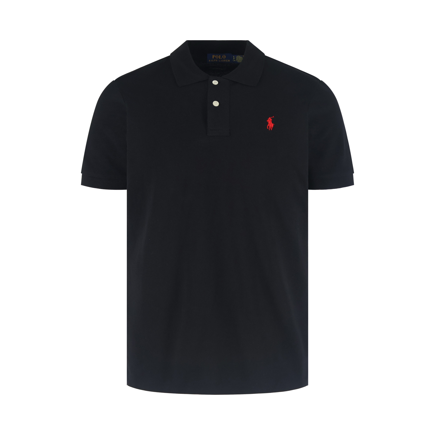 Ralph Lauren 拉夫劳伦 刺绣logo Polo衫 短袖 黑色 A5 323603252-001