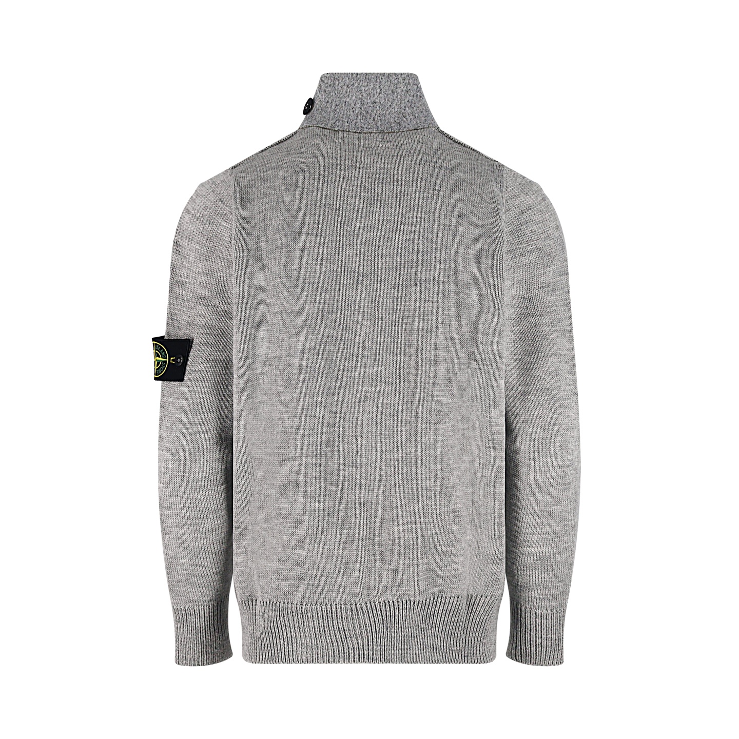 STONE ISLAND 石头岛 袖标开衫毛衣 长袖 外套 灰色 C0 7915547A3-V0M64