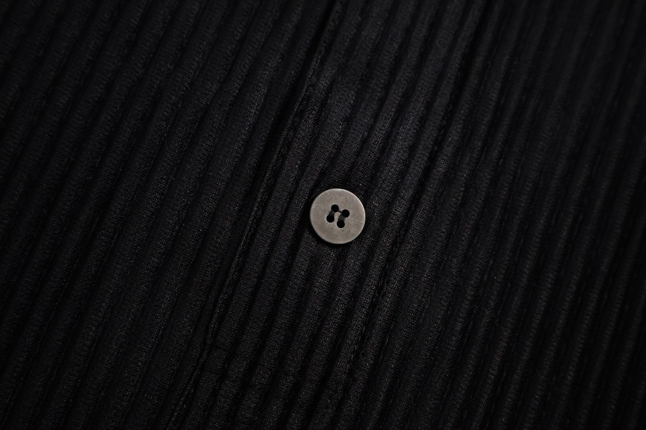 Homme Plisse Issey Miyake 三宅一生褶皱Polo衫 短袖 黑色 A5 HP56JM123-15