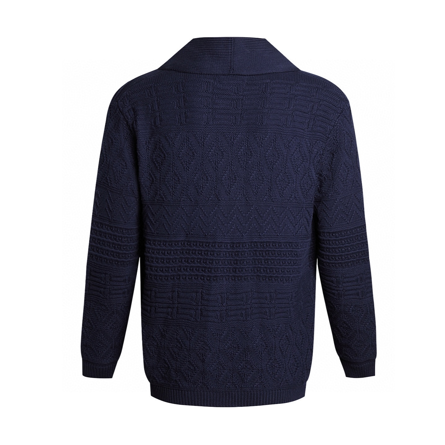 Brunello Cucinelli 提花针织开衫 毛衣 长袖 海军蓝 B0 M28505106C-2425