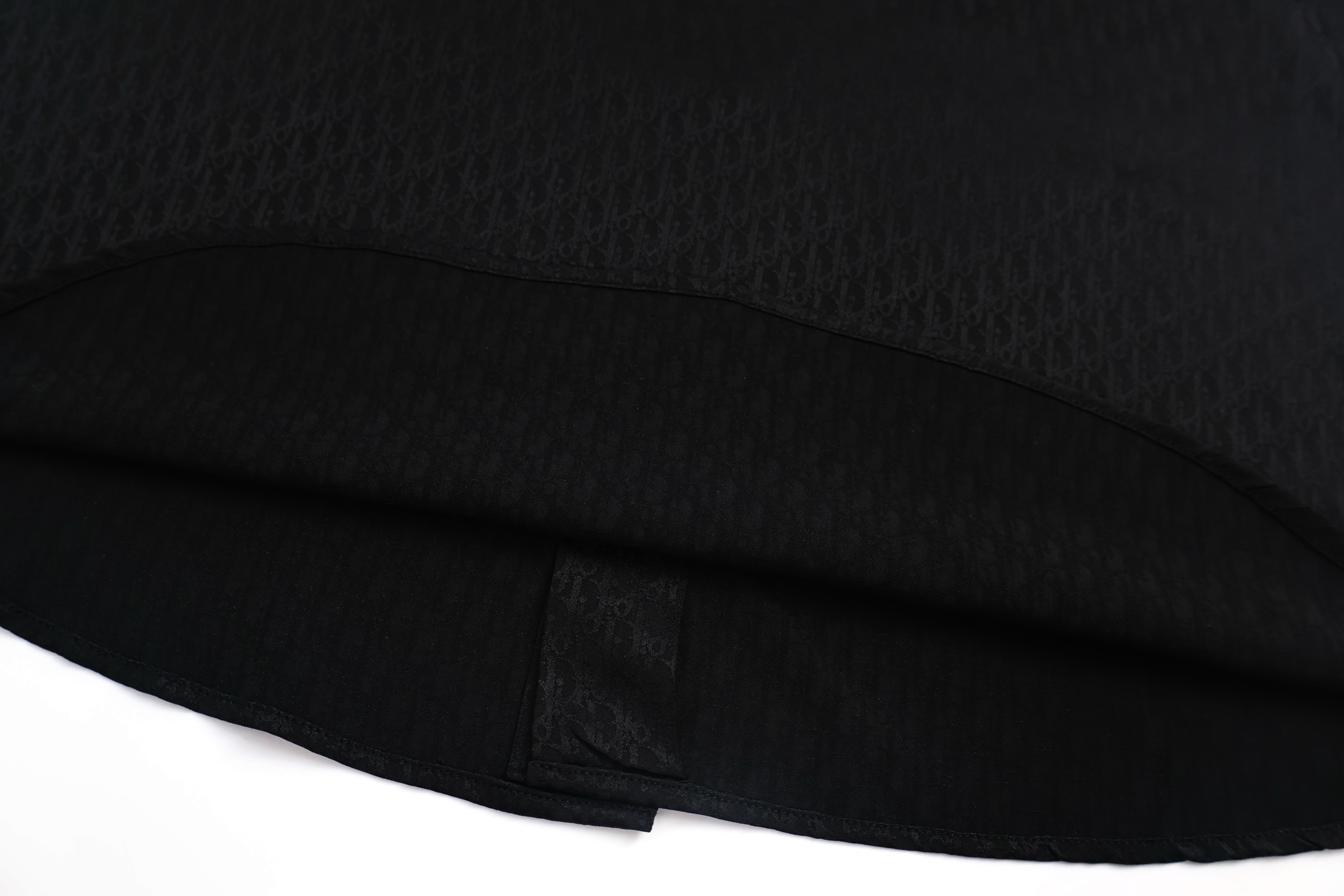 DIOR 迪奥 满印提花衬衫 长袖 白色 黑色 B0 013C501A4743-C080