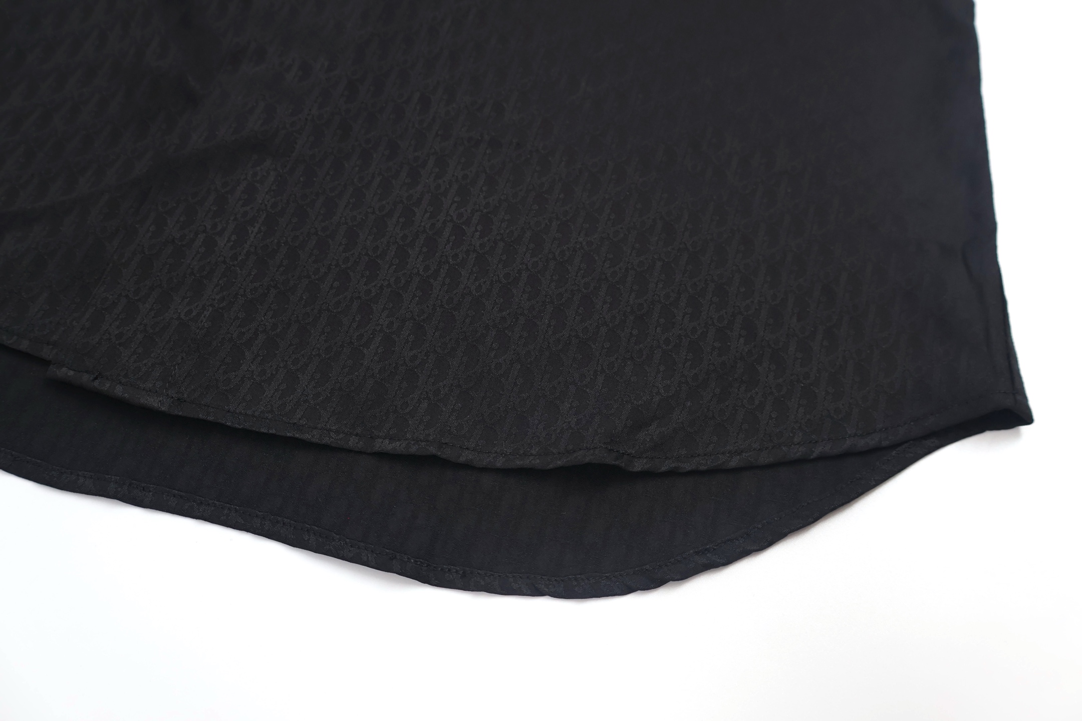 DIOR 迪奥 满印提花衬衫 长袖 白色 黑色 B0 013C501A4743-C080