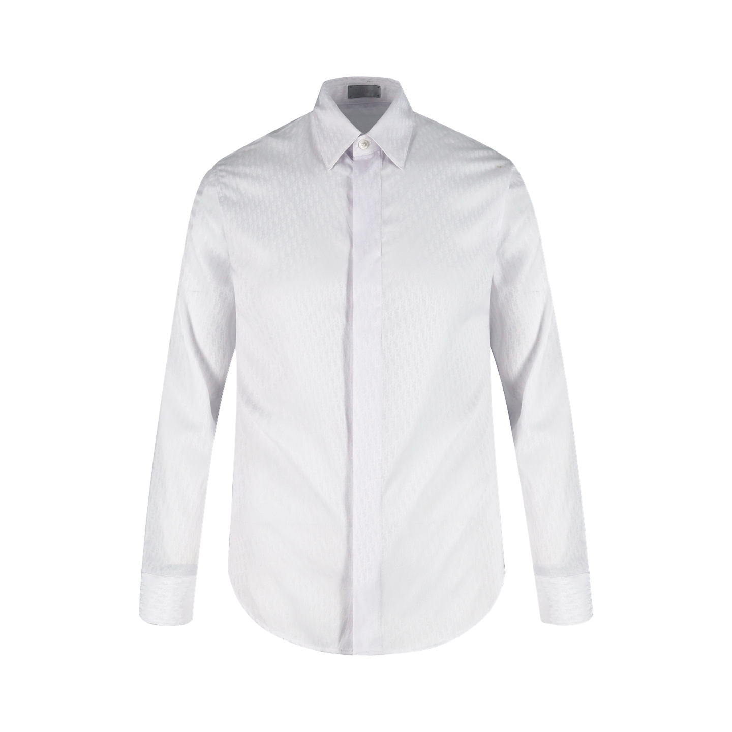 DIOR 迪奥 满印提花衬衫 长袖 白色 黑色 B0 013C501A4743-C080