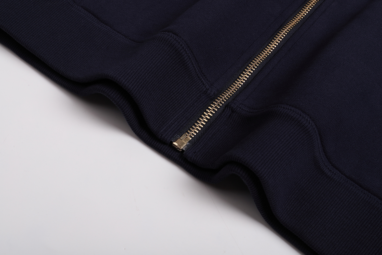 MIU MIU 缪缪 太空棉ogo徽标拉链连帽卫衣 夹克 外套 长袖 蓝色 灰色 C0 ML1064-15EG-F0008-S-OOO