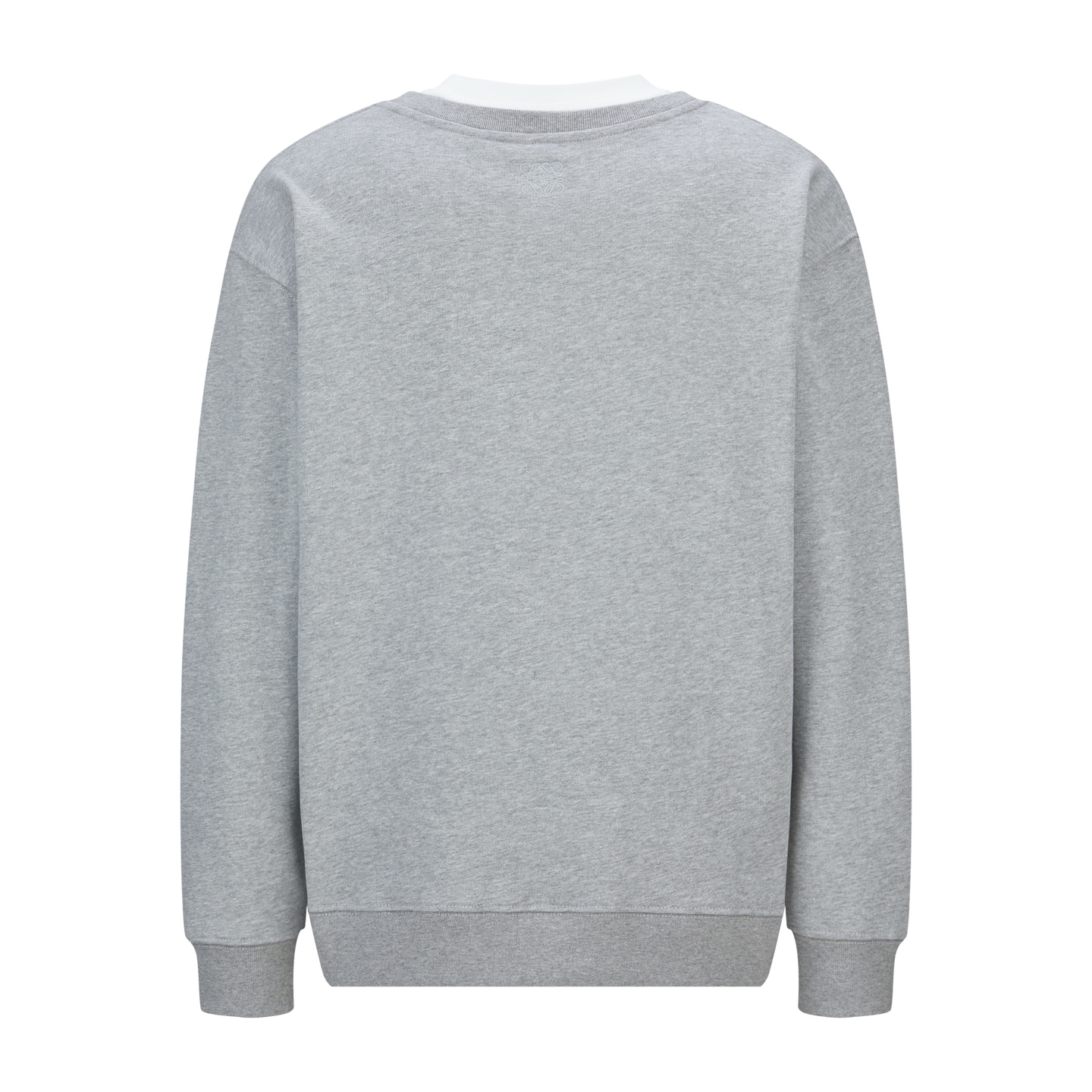 LOEWE 罗意威 假两件V领卫衣 外套 长袖 藏蓝色 灰色 B0 H526Y24X68-5190