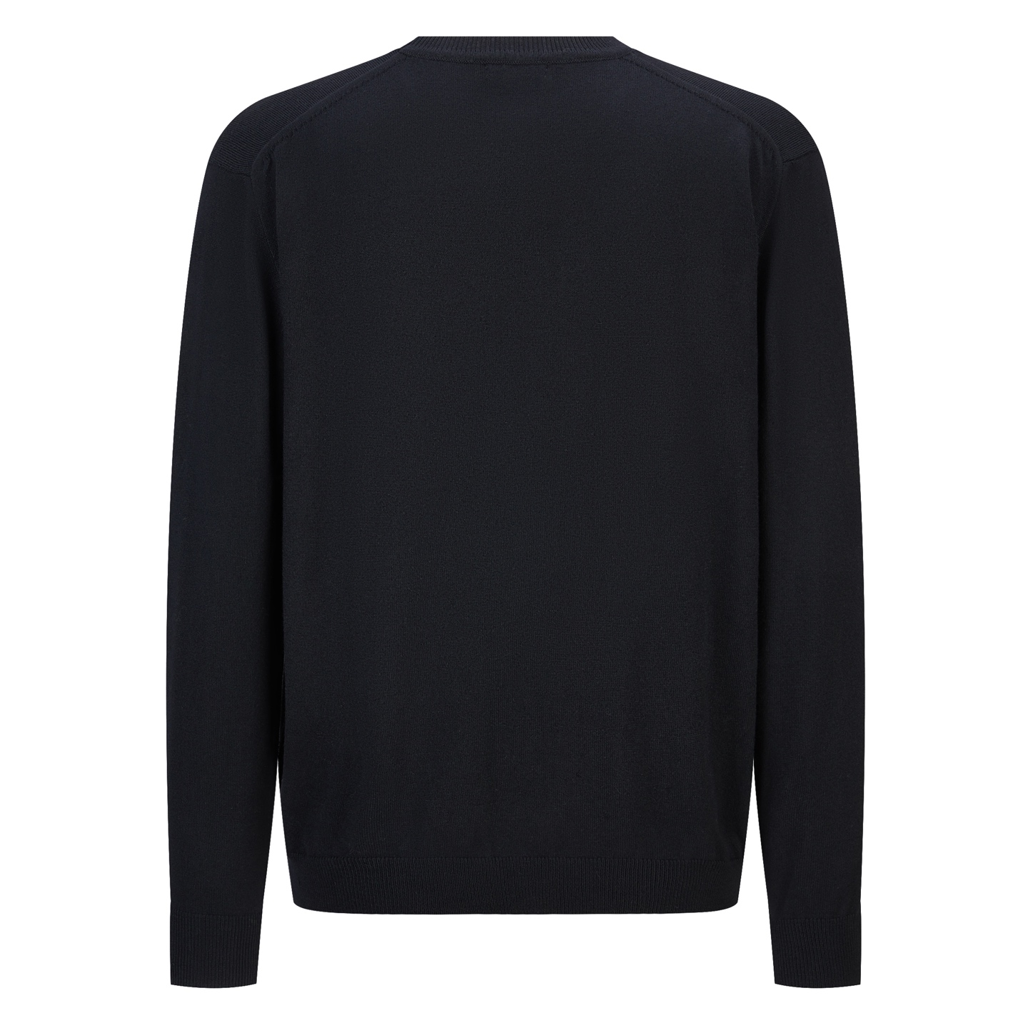 PRADA 普拉达 logo小刺绣徽标羊毛针织打底衫 毛衣 长袖 外套 黑色 A5 UMF146SOOO18DYF0002