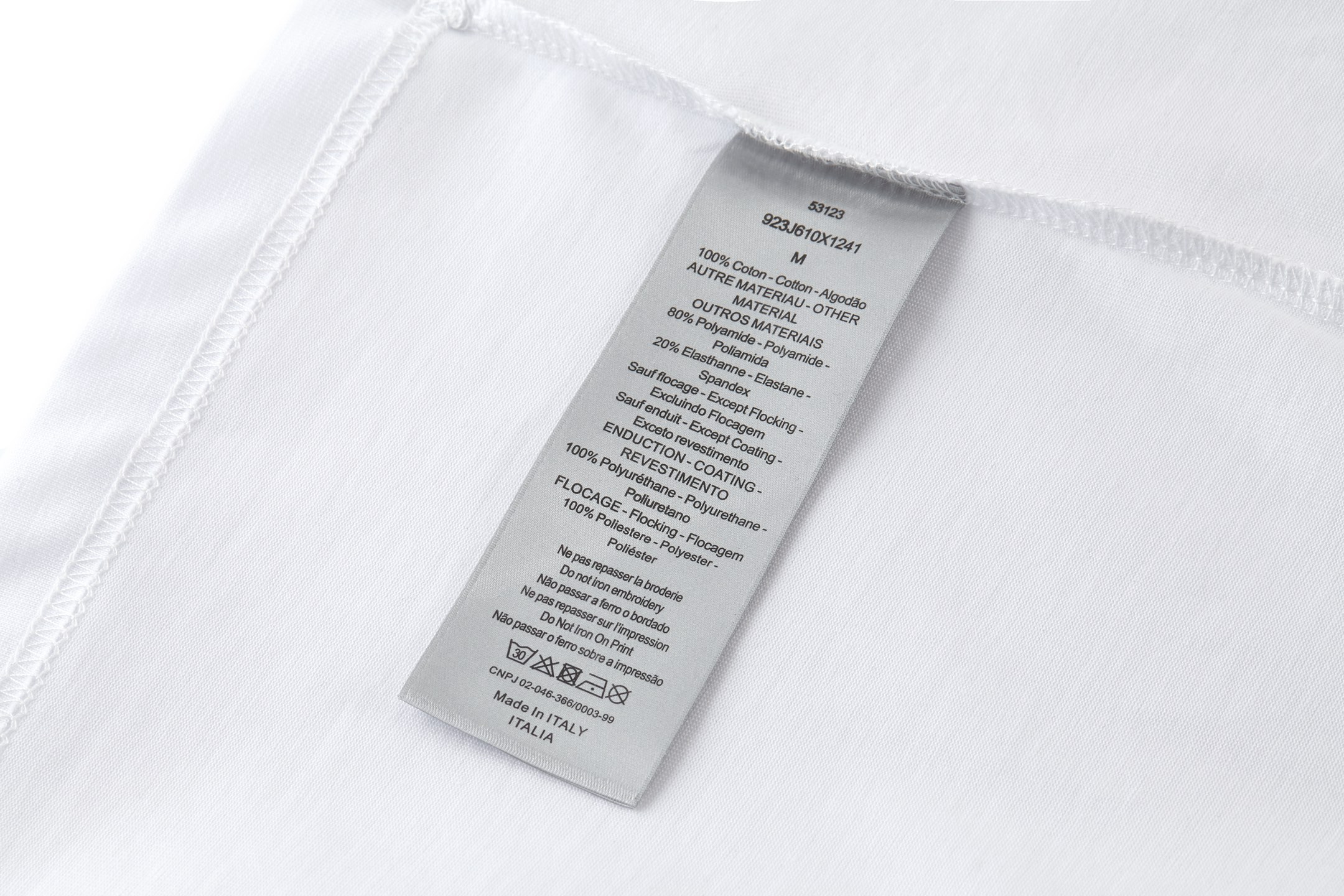 DIOR 迪奥 胸标纯棉打底衫 T恤 长袖 白色 黑色 A2 543J609A0847-C001