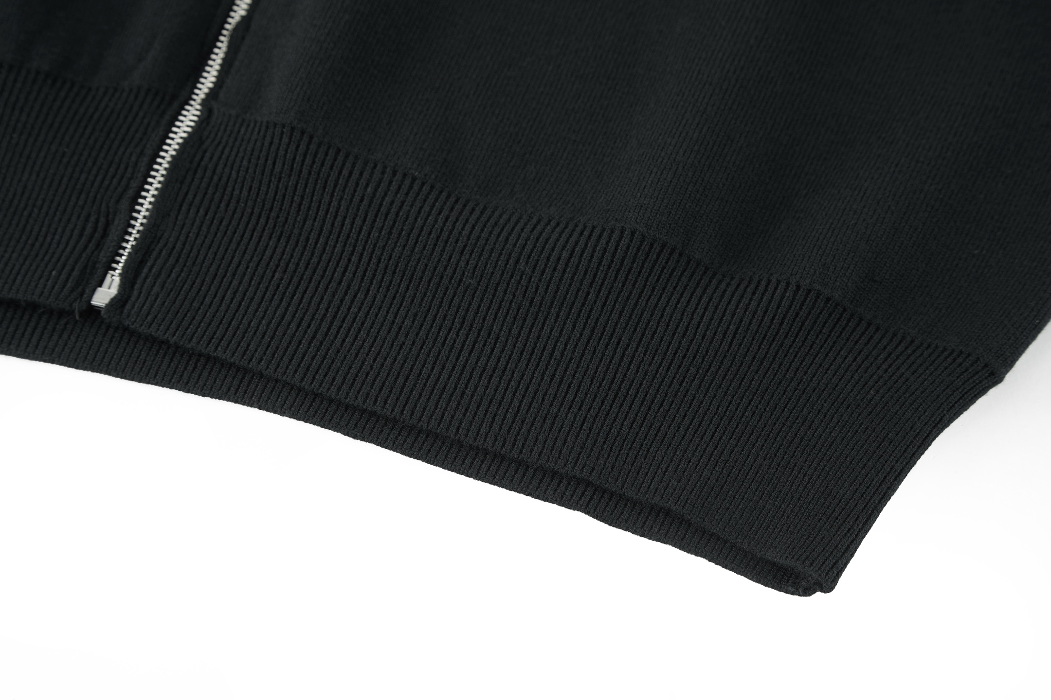 LOEWE 罗意威 针织拉链连帽卫衣 外套 长袖 灰色 黑色 B0 H526Y16K84-1440