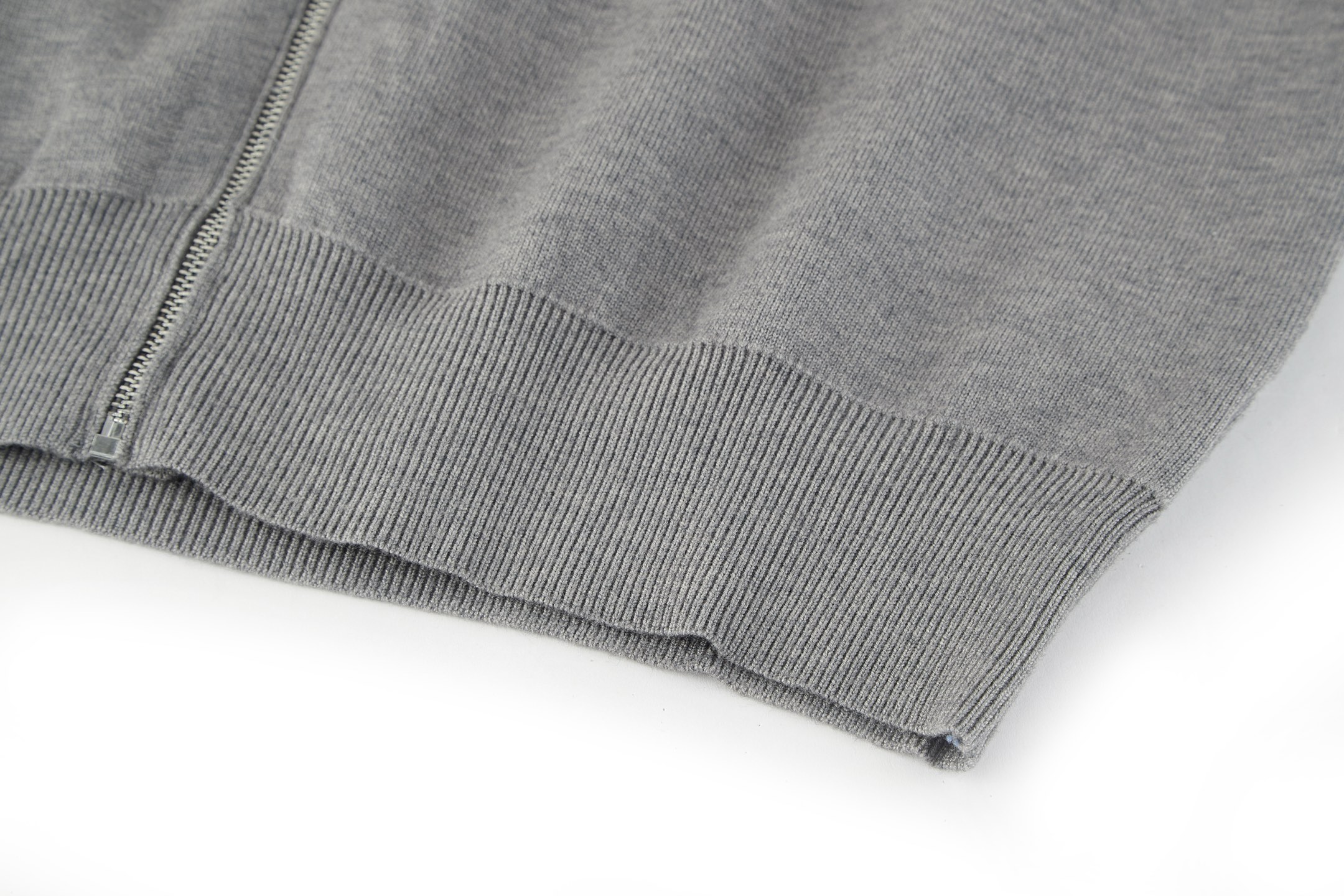 LOEWE 罗意威 针织拉链连帽卫衣 外套 长袖 灰色 黑色 B0 H526Y16K84-1440