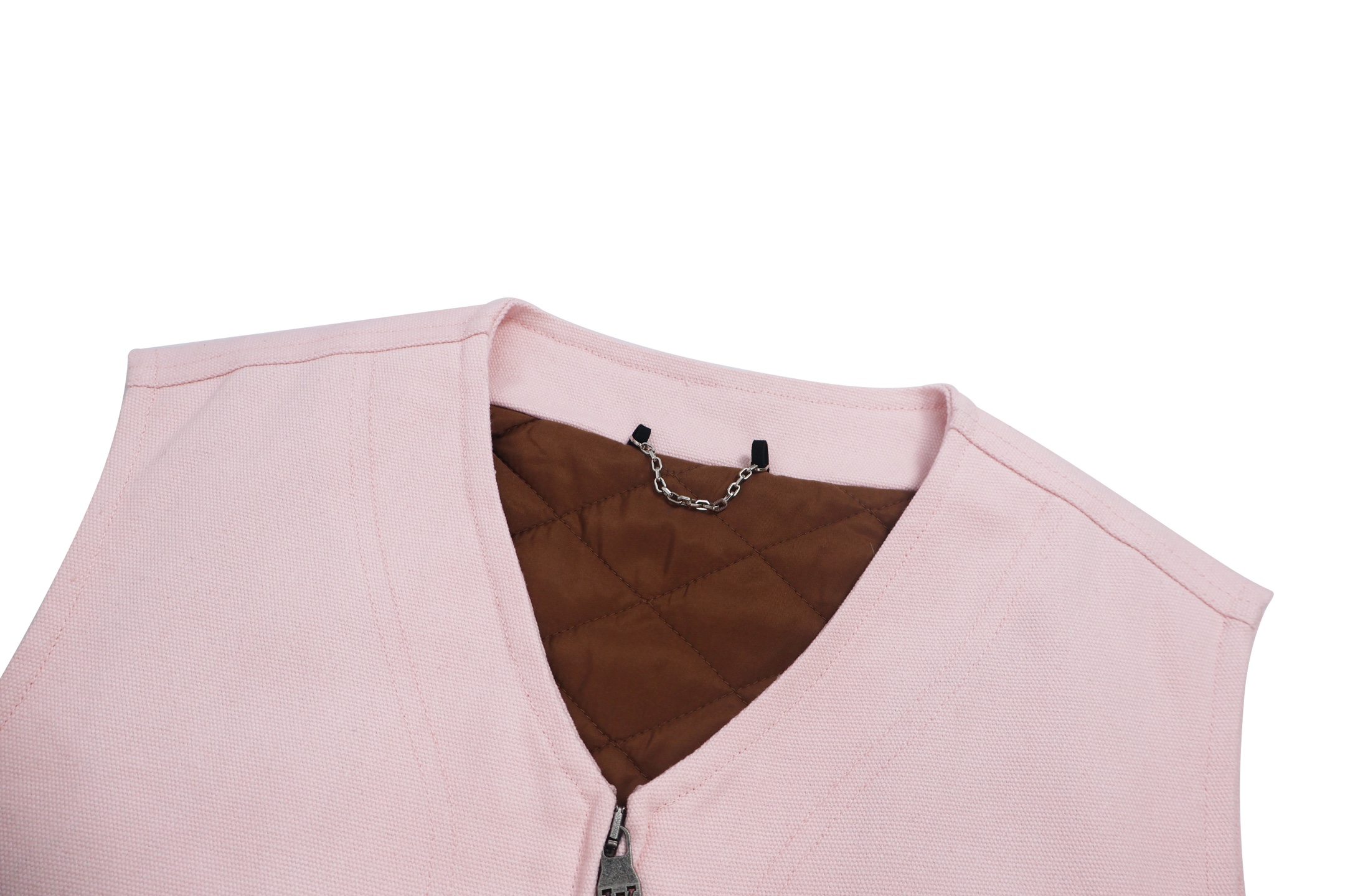 LOUIS VUITTON 路易威登 Nigo 联名款 口袋工装马甲 背心 外套 粉色 B0 1AILVQ