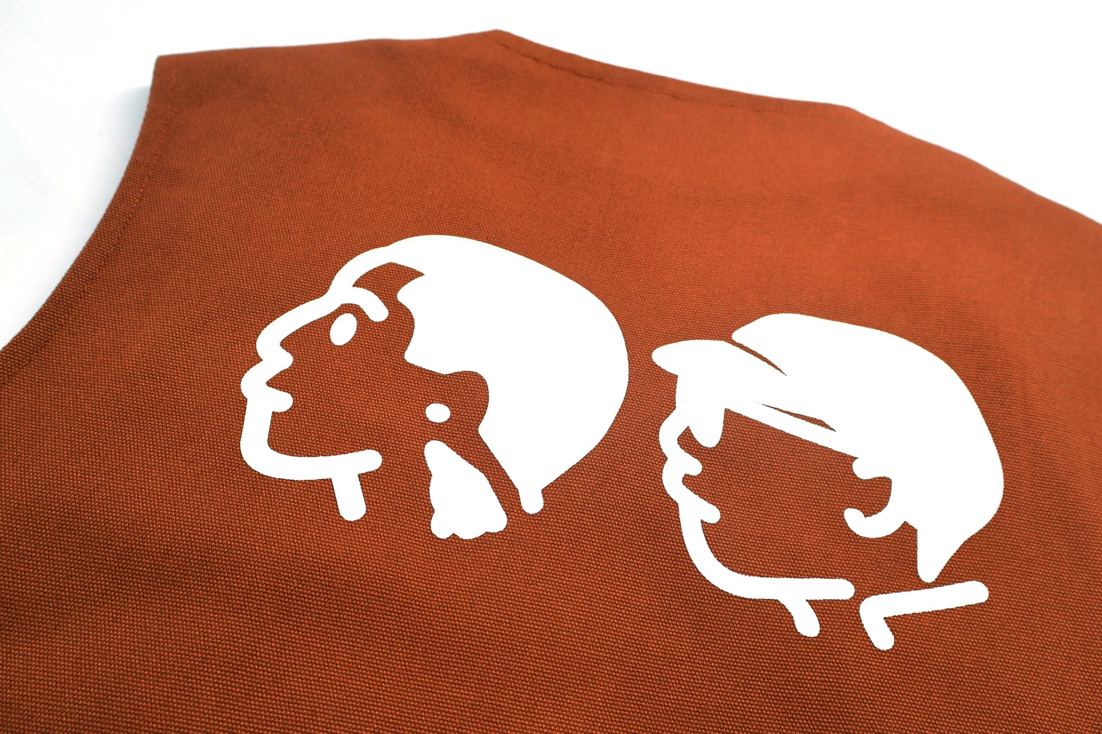 LOUIS VUITTON 路易威登 Nigo 联名款 人像印花马甲 背心 外套 B0 1AILW9