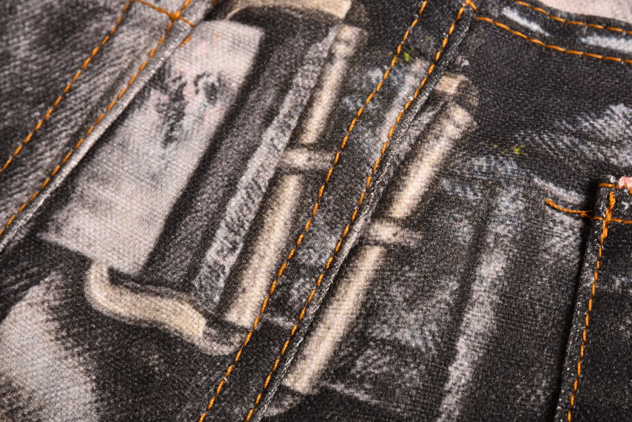 Acne Studios 泼墨做旧牛仔裤 长裤 裤子 B0 CK0133-AOL