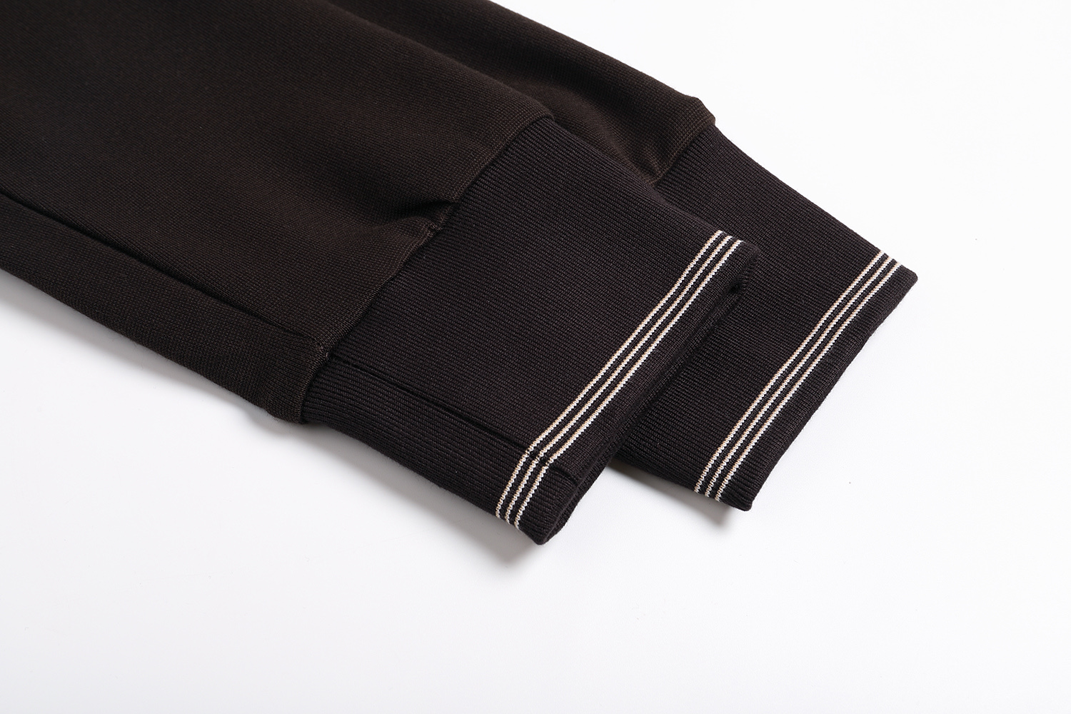 MIU MIU 缪缪 撞色侧拉链卫衣 外套 长袖 灰色 棕色 B0 MJLA01-18FX-F0P8O-S-OOO