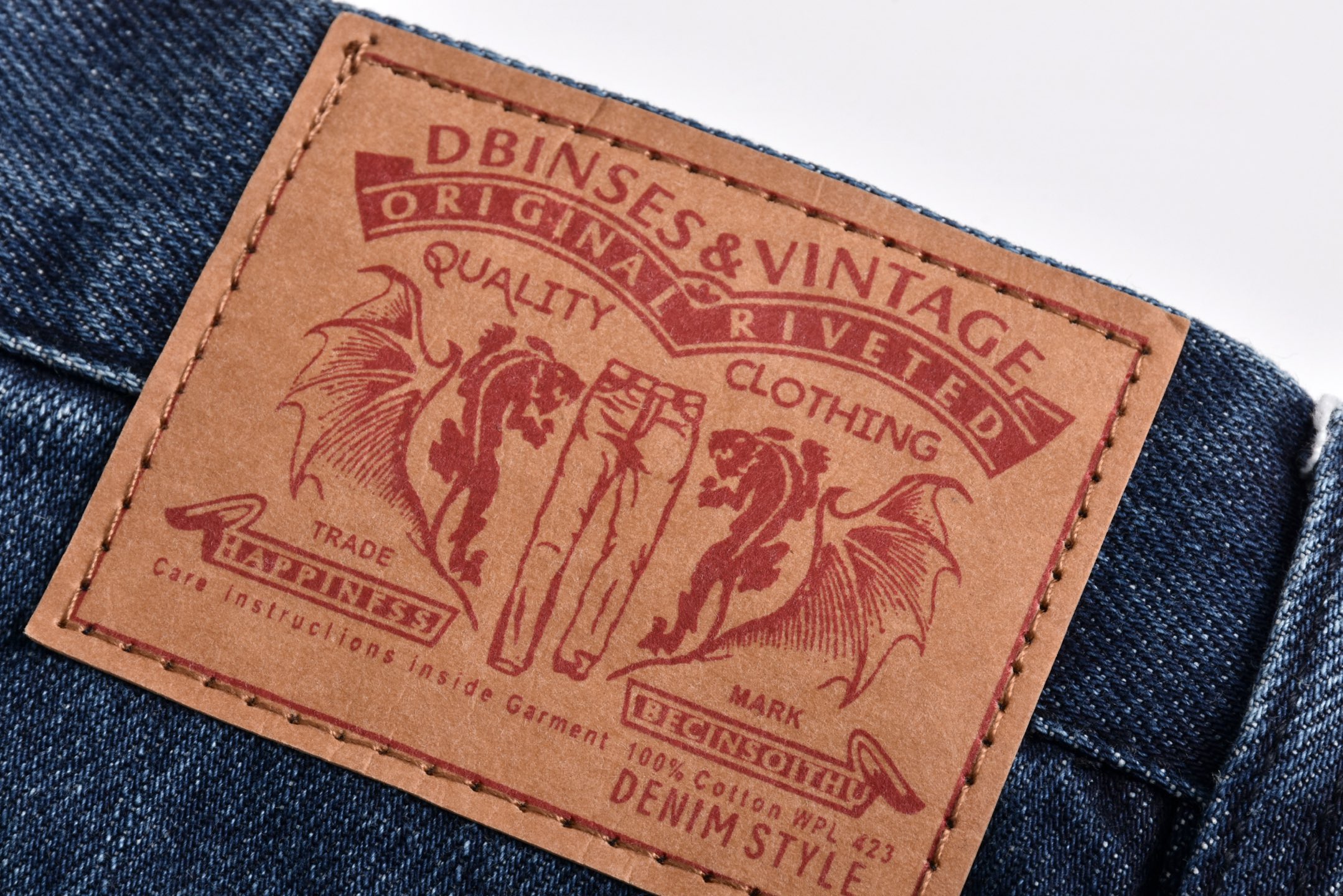 Chrome Hearts 克罗心 火焰十字架贴皮牛仔裤 裤子 长裤 蓝色 黑灰色 C0