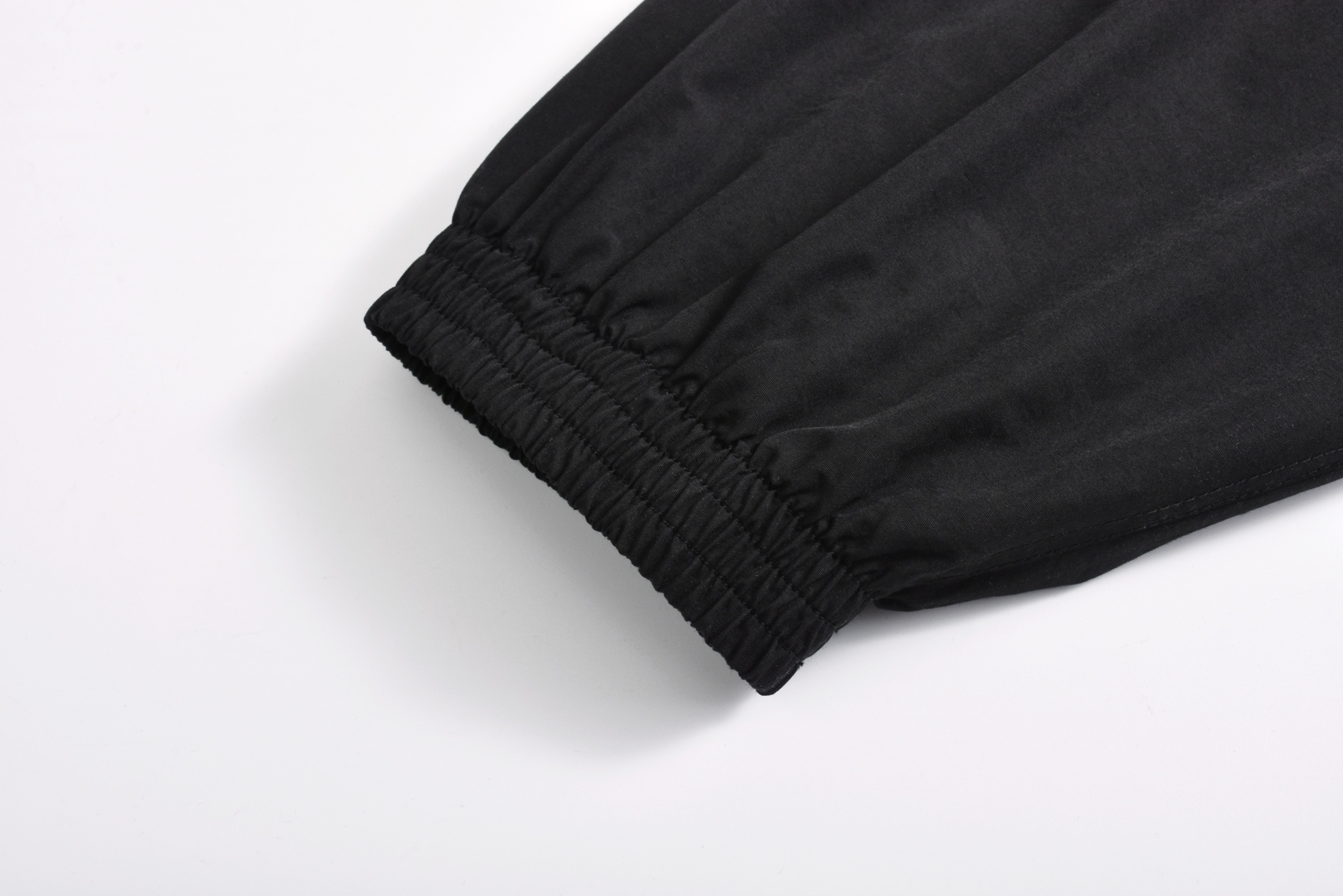 Acne Studios 1996刺绣拉链立领风衣夹克 外套 长袖 黑色 C0 B90800-900