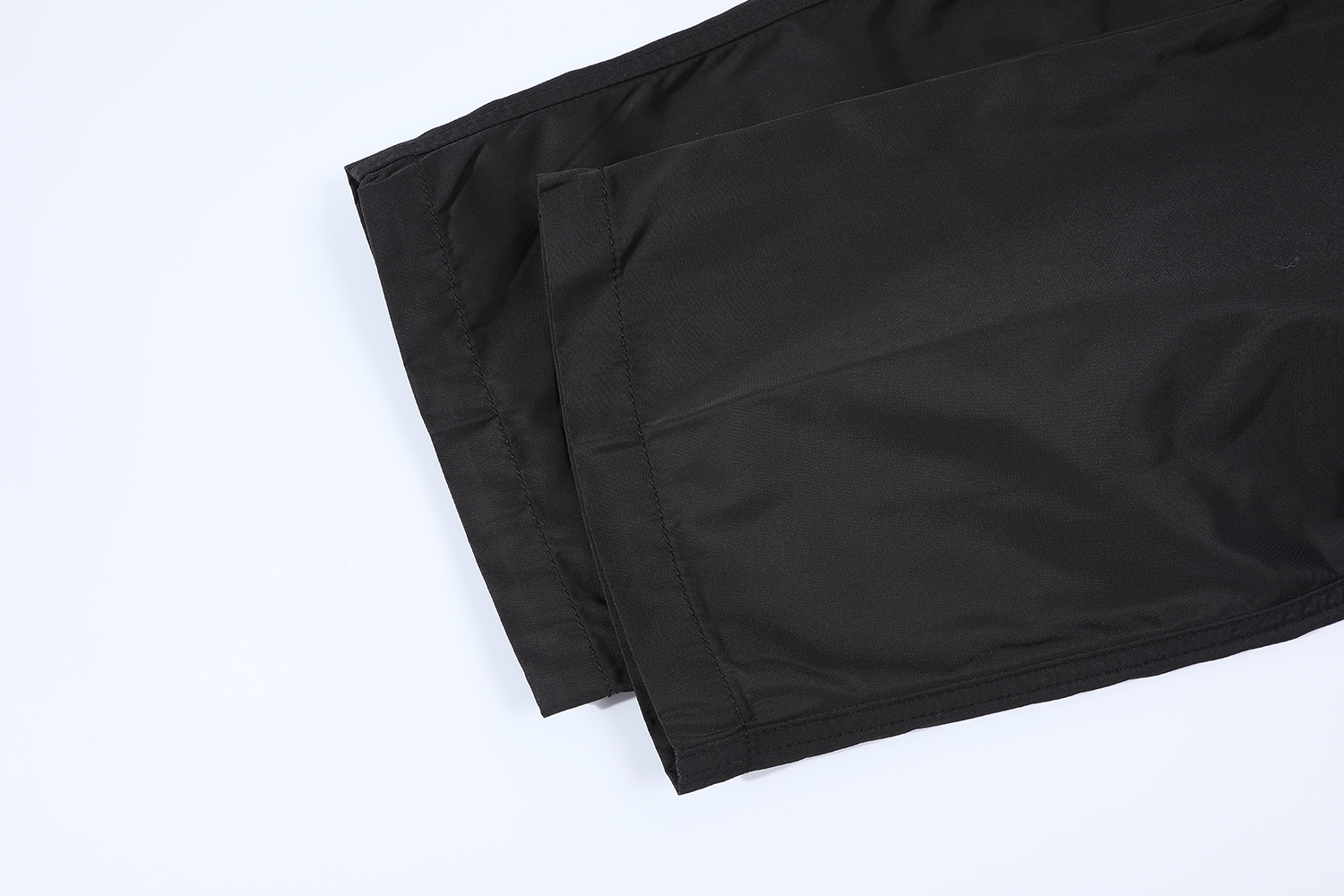 PRADA 普拉达 金属徽标工装裤 休闲裤 裤子 长裤 黑色 B0