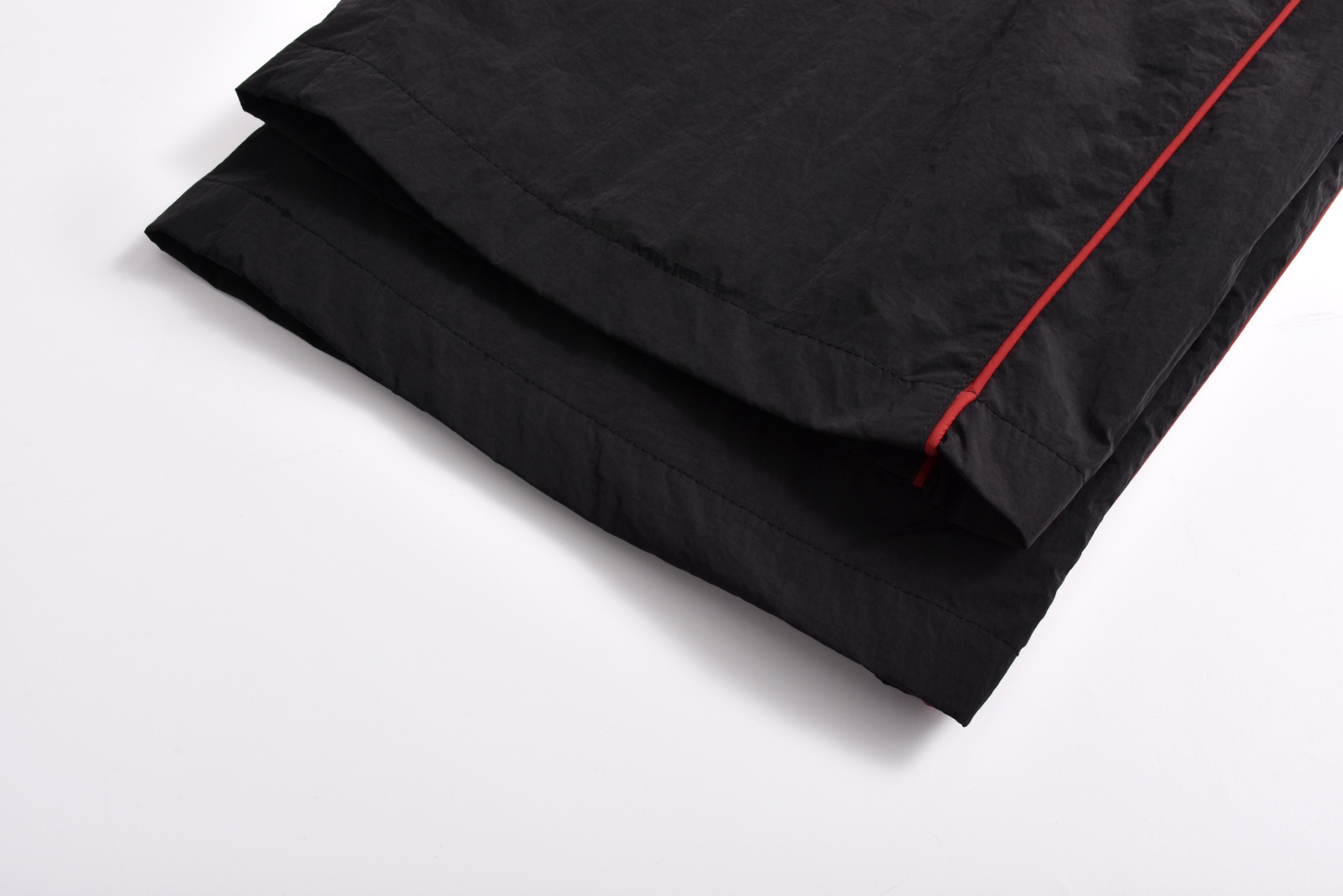 Balenciaga 巴黎世家 大Logo刺绣松紧腰运动裤 长裤 裤子 休闲裤 A5 黑色  