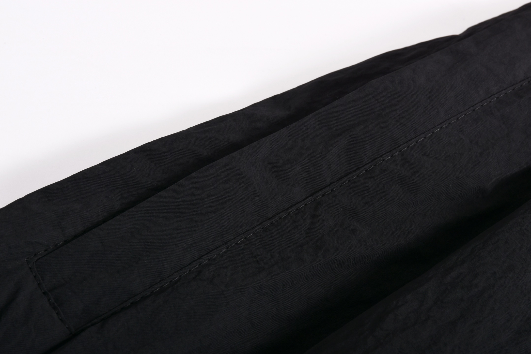 Balenciaga 巴黎世家 大Logo刺绣松紧腰运动裤 长裤 裤子 休闲裤 A5 黑色  