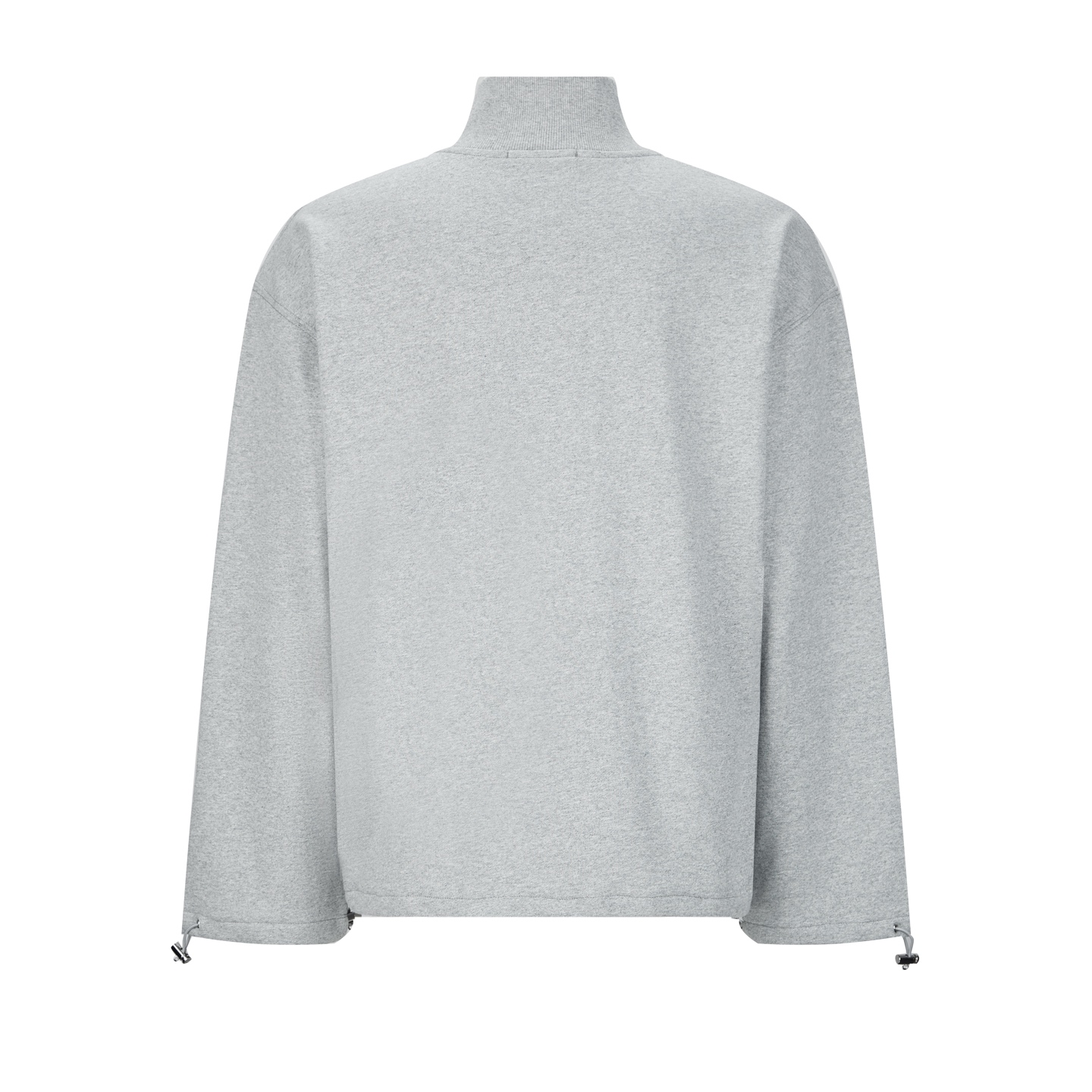 MIU MIU 缪缪 半拉链卫衣 外套 长袖 黑色 灰色 B0 MJL043-13UK-F0002-S-OOO