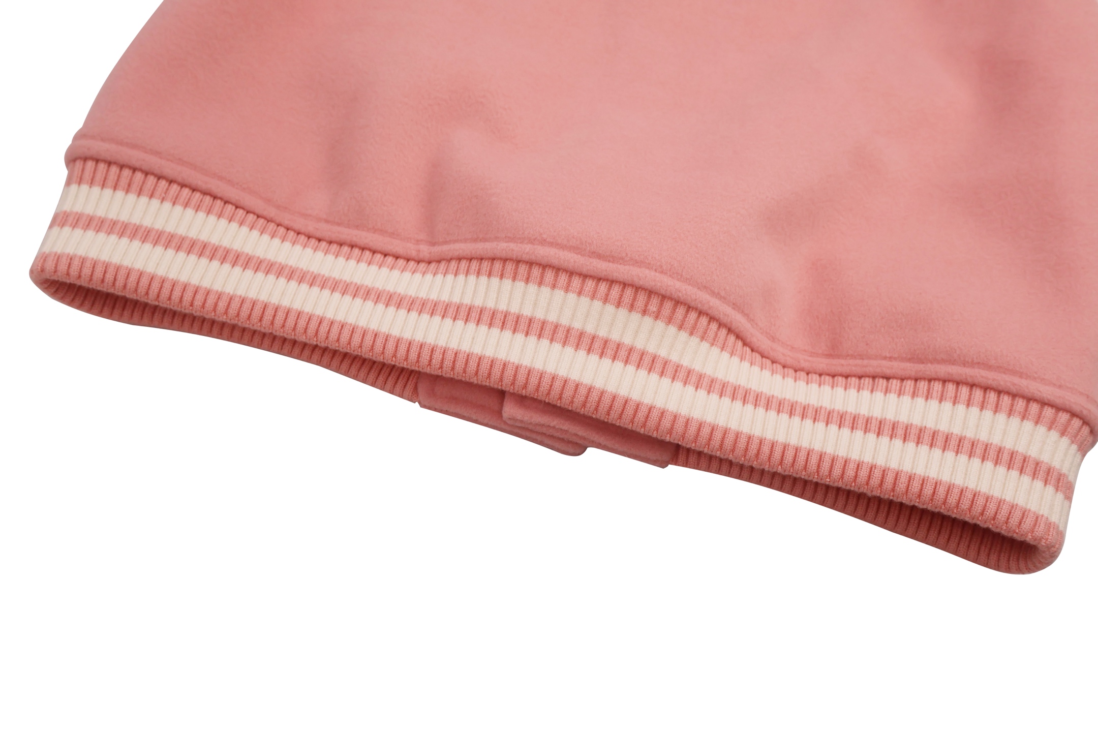 LOUIS VUITTON 路易威登 Nigo联名款 毛呢皮袖棒球服 外套 夹克 粉色 黑色 C0 1AIMWP