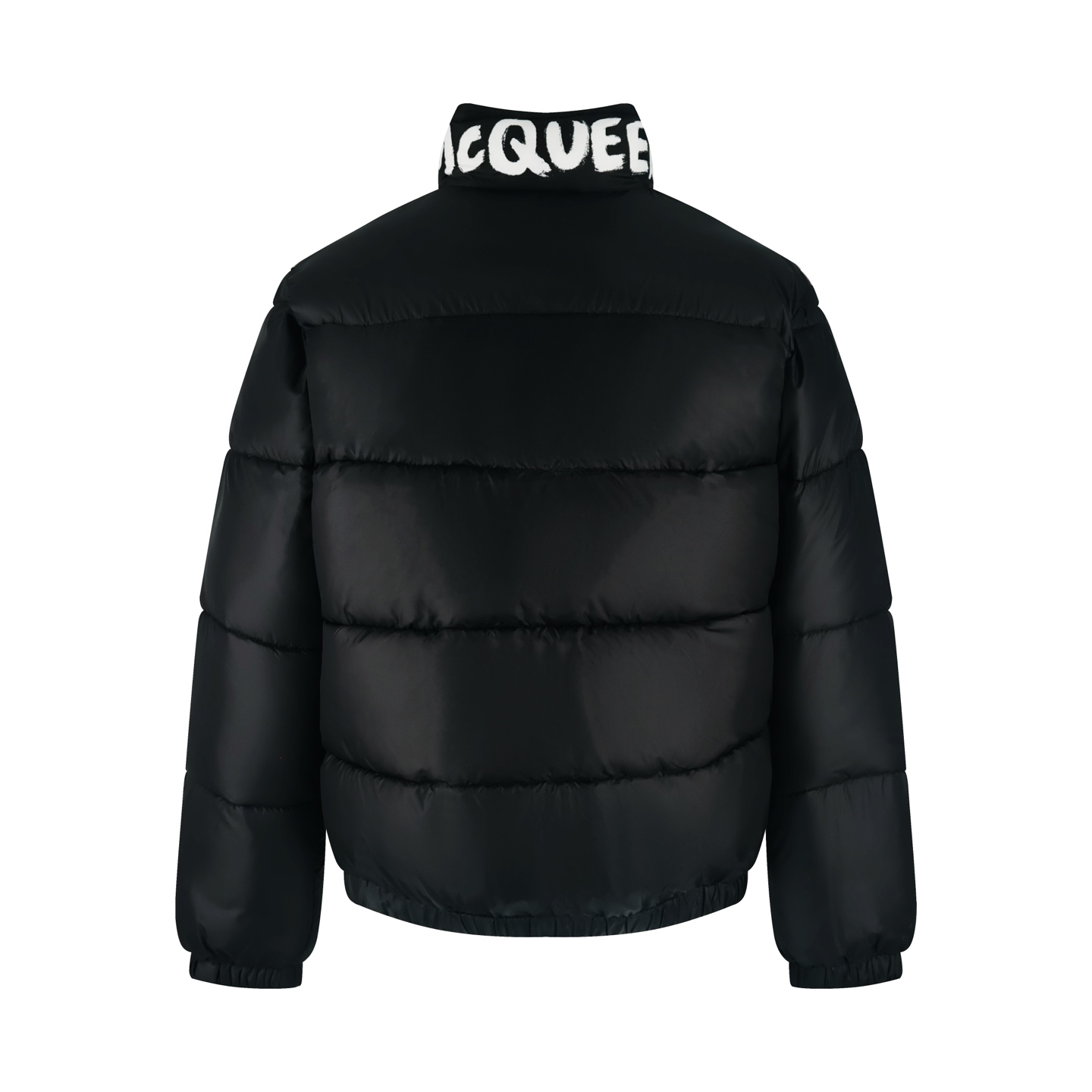 Alexander McQueen 亚历山大麦昆立领羽绒服 外套 长袖 外套 保暖 黑色 D0 659318-QSR56-1000