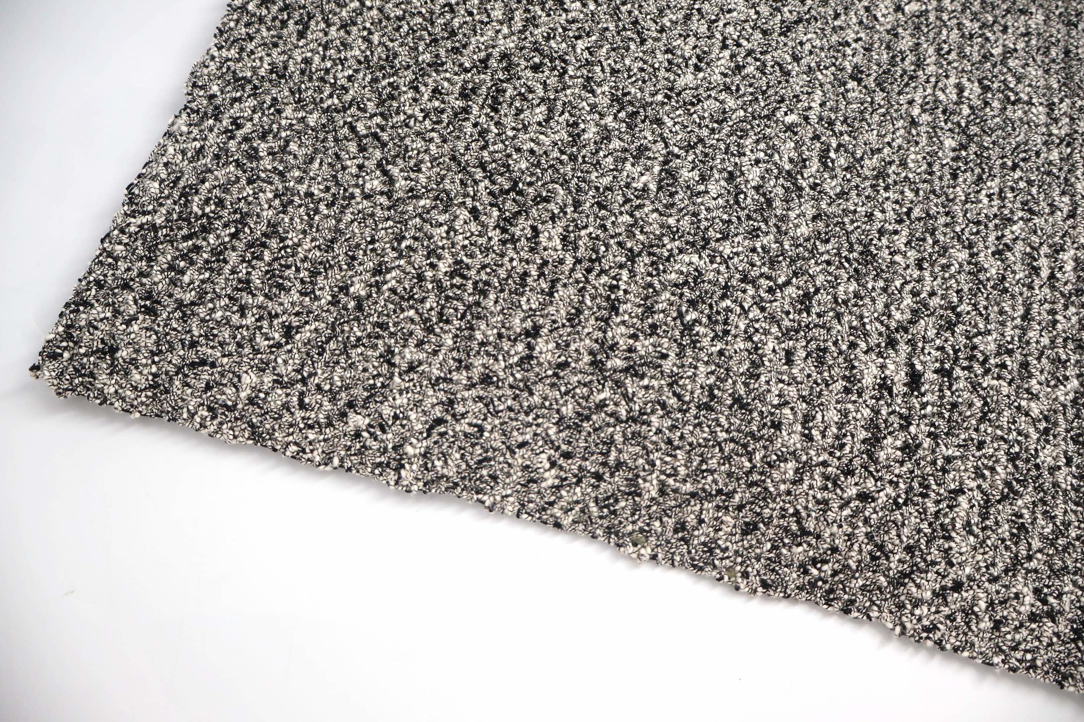 STONE ISLAND 石头岛 珊瑚花色拉链立领毛衣 长袖 外套 灰色 C0 8015530D1-V0001