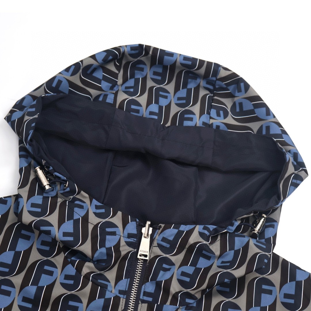 FENDI 芬迪 双面两穿冲锋衣 外套 夹克 长袖 B5