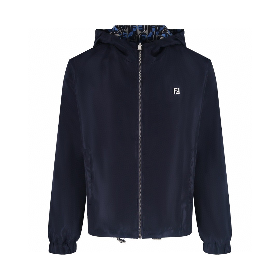 FENDI 芬迪 双面两穿冲锋衣 外套 夹克 长袖 B5