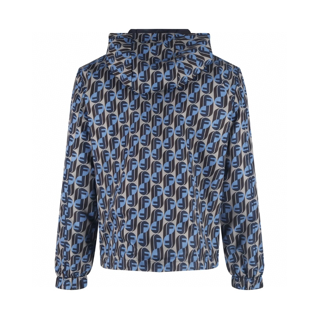 FENDI 芬迪 双面两穿冲锋衣 外套 夹克 长袖 B5