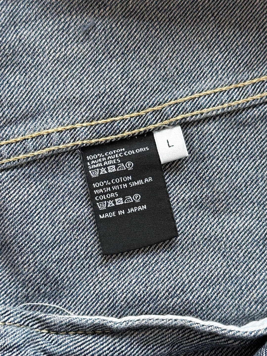 CELINE 赛琳 字母图案工装牛仔外套 夹克 长袖 蓝色 C5 RV0DX789D-CBF8