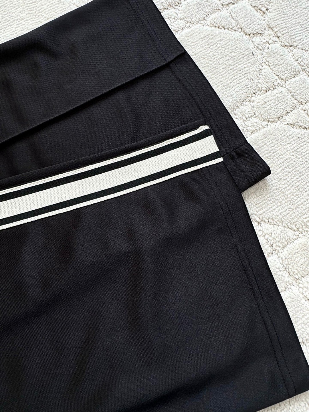 CELINE 赛琳 凯旋门刺绣长裤 休闲裤 运动裤 裤子 黑色 B0 RP06K121O38AW